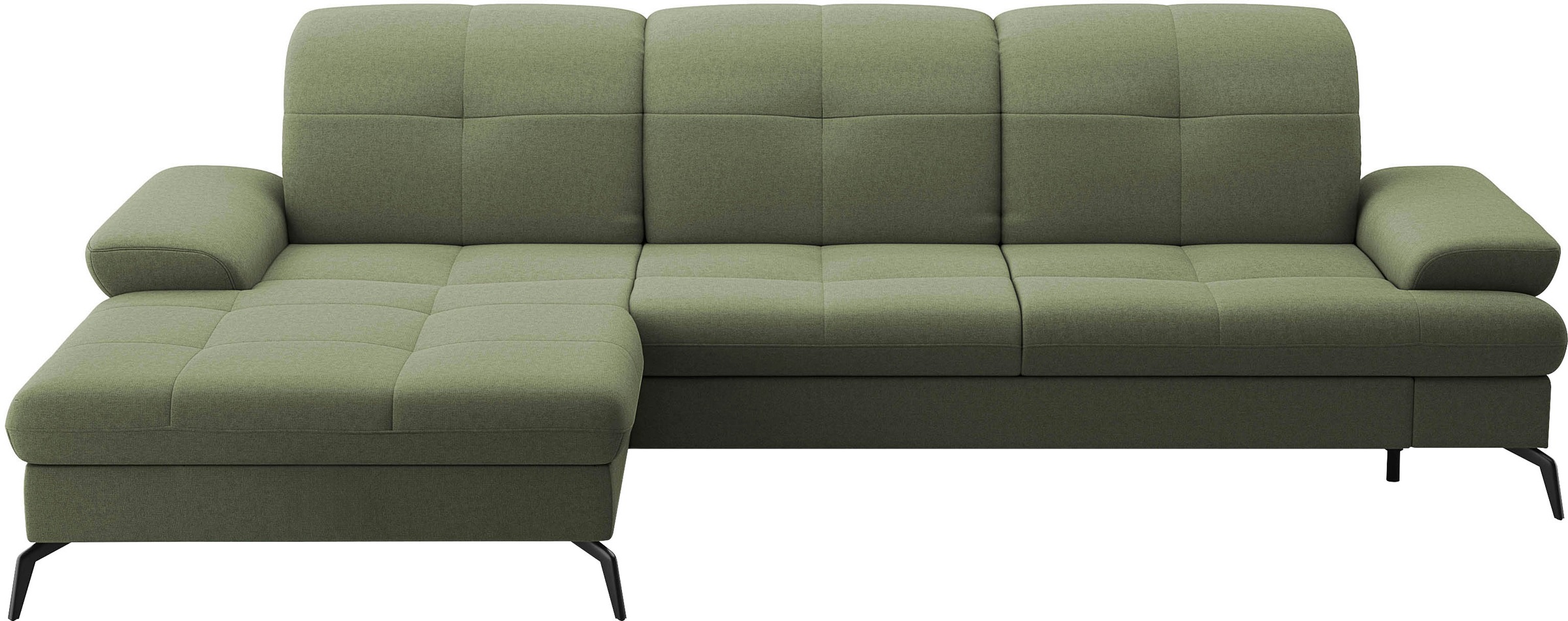 sit&more Ecksofa "Amica, L-Form, inkl. Sitztiefenverstellung & Armteilverst günstig online kaufen