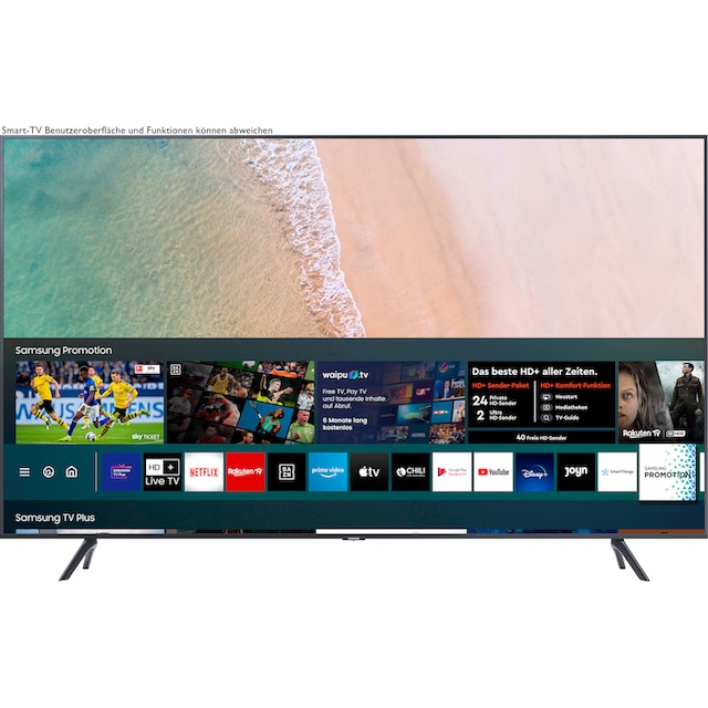Samsung Gu55tu7199u Led Fernseher 138 Cm 55 Zoll 4k Ultra Hd Smart Tv Baur