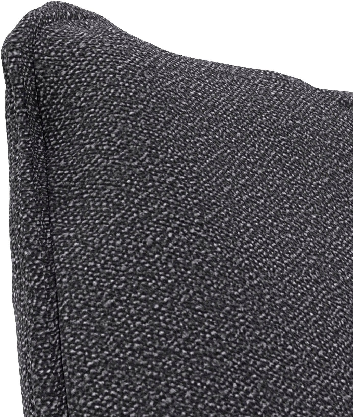 TRENDMANUFAKTUR Ecksofa »Fordon II, Schlafsofa mit Bettkasten, Couch in L-Form, Breite 250 cm«, in Struktur fein LEO, haustierfreundlich, anthrazit, Armlehne rechts