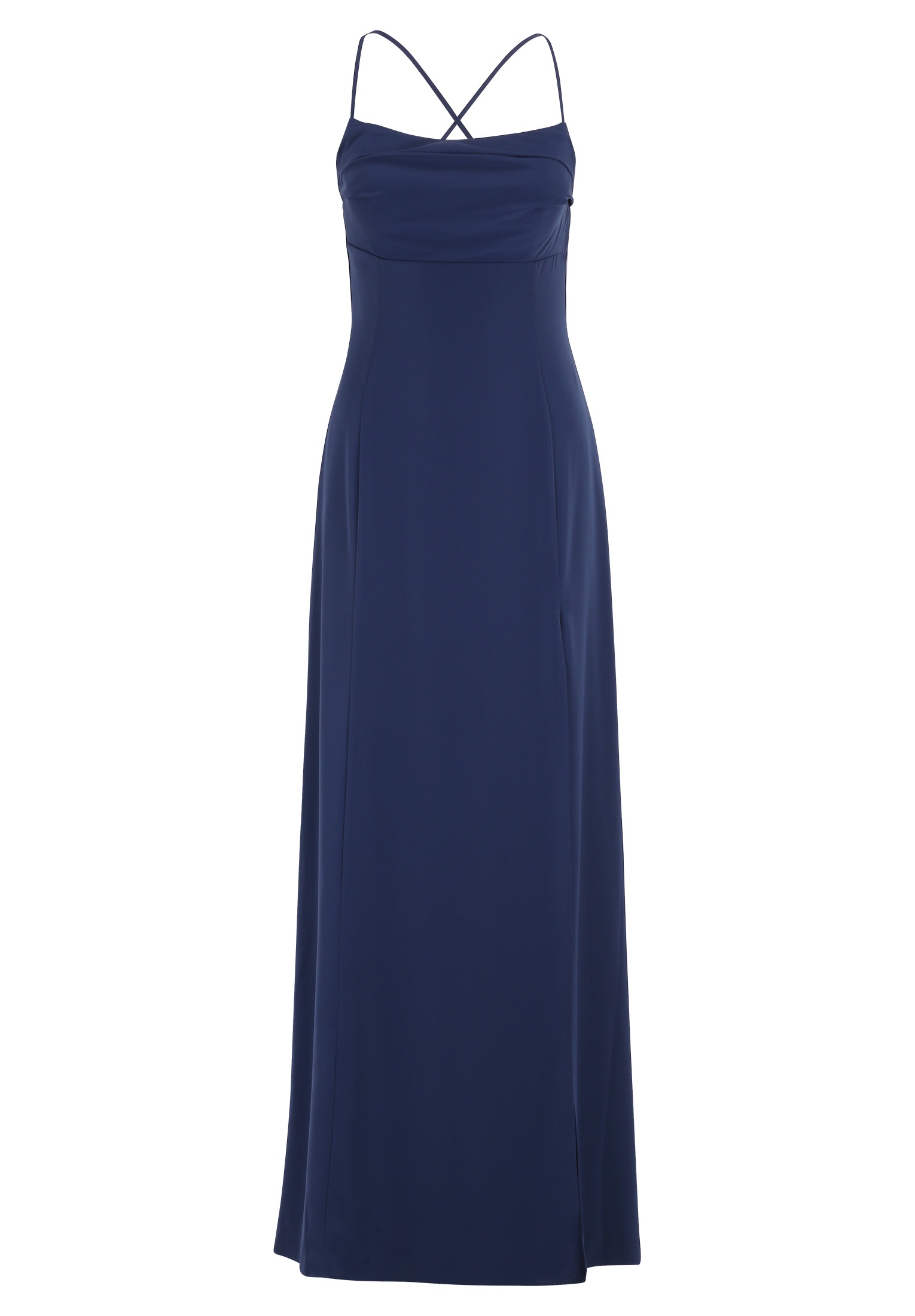 Vera Mont Abendkleid »Vera Mont Abendkleid mit Wasserfallausschnitt«, Schlitz