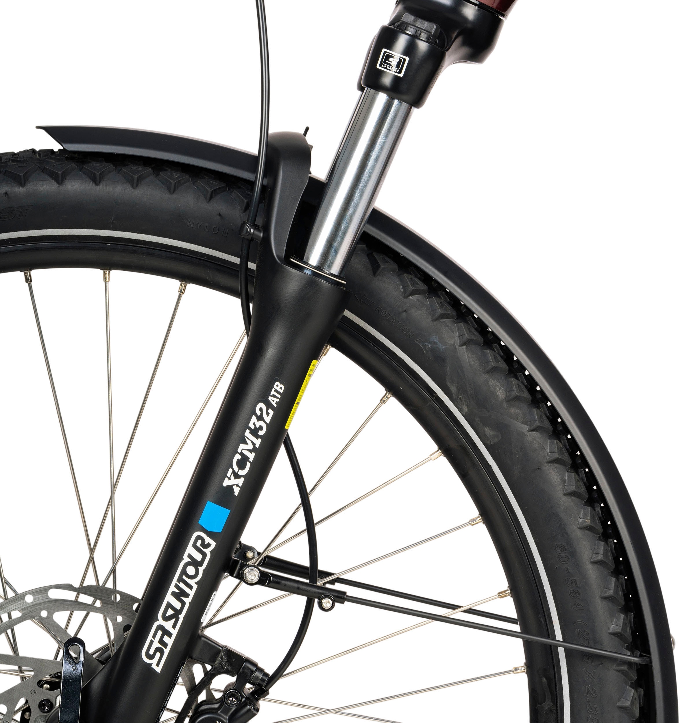 SAXONETTE E-Bike »SAXONETTE Trekkingrad Deluxe SUV easy (Wave)«, 8 Gang, Shimano, ALTUS-8 Gänge, Mittelmotor 250 W, (Packung), (mit integr. Akku), Elektrofahrrad für Damen u. Herren