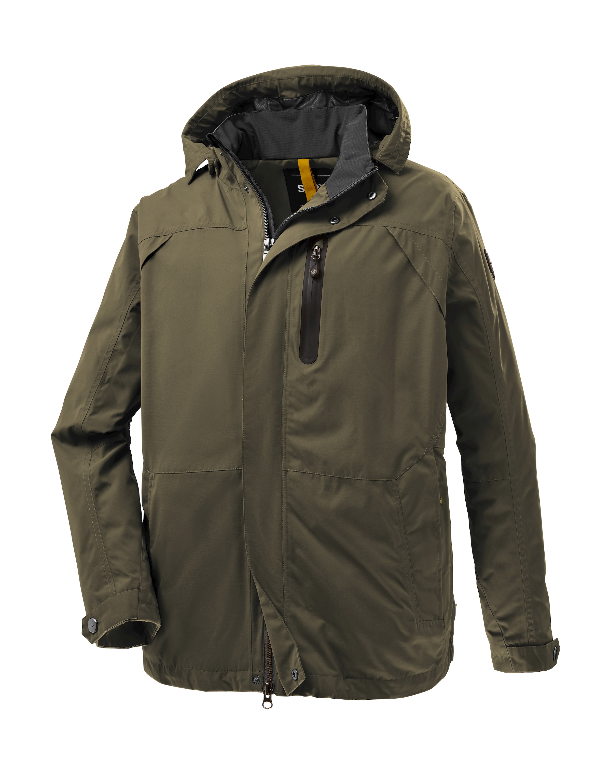 STOY Outdoorjacke "STS 12 MN JCKT", Stylische, wasserdichte Jacke mit abneh günstig online kaufen