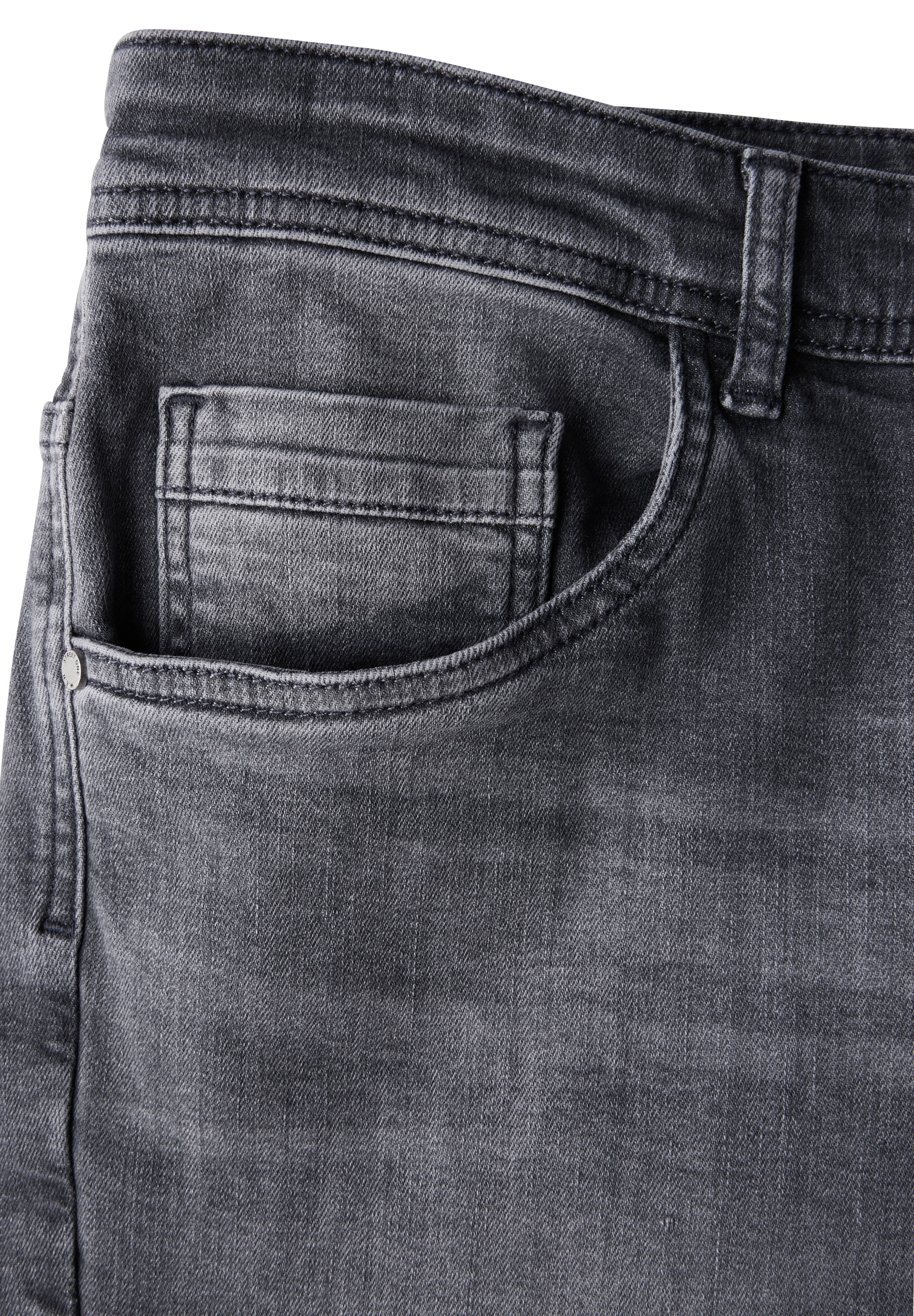 STREET ONE MEN Regular-fit-Jeans, aus Baumwolle mit Stretchanteil
