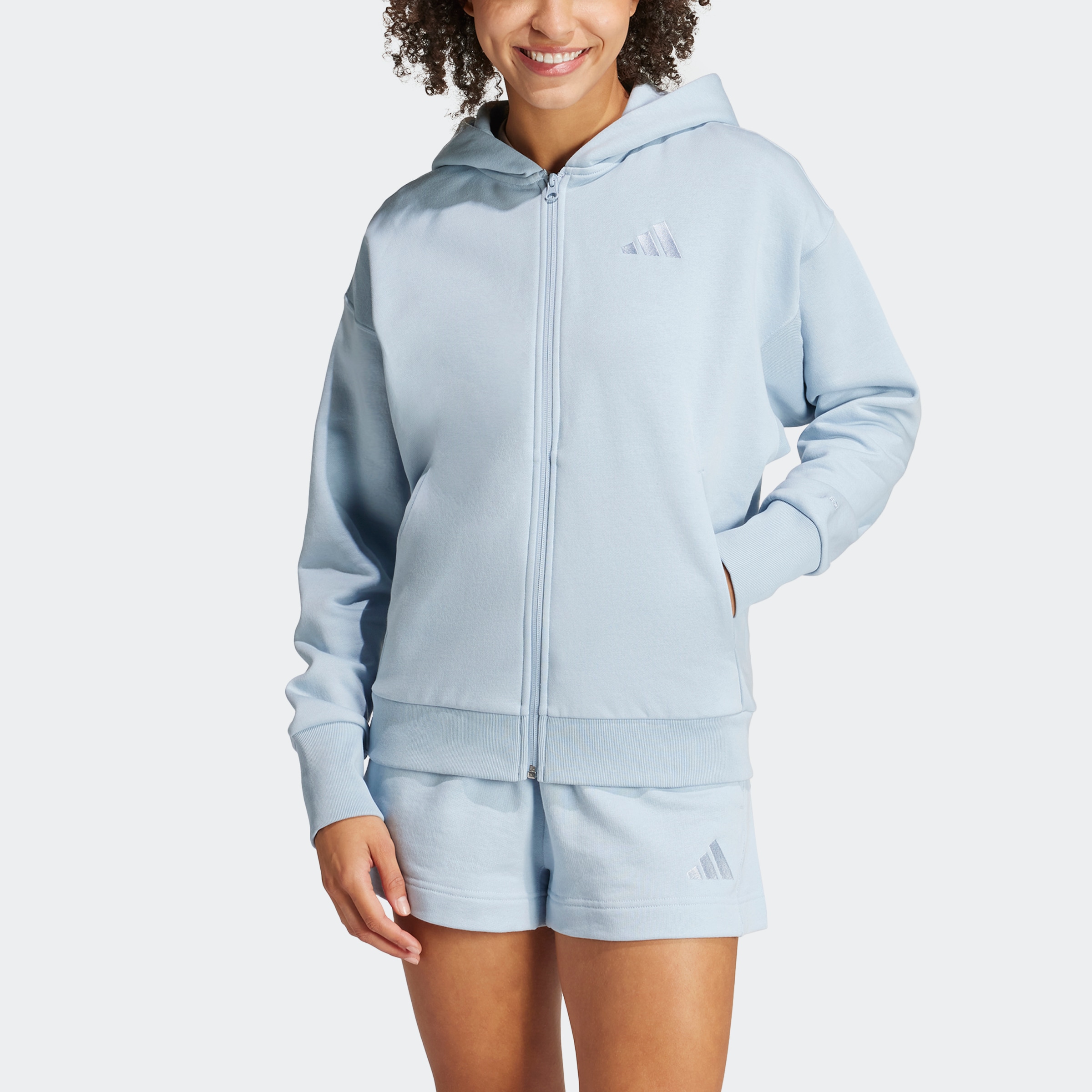 adidas Sportswear Kapuzensweatshirt »W ALL SZN FZ HD«