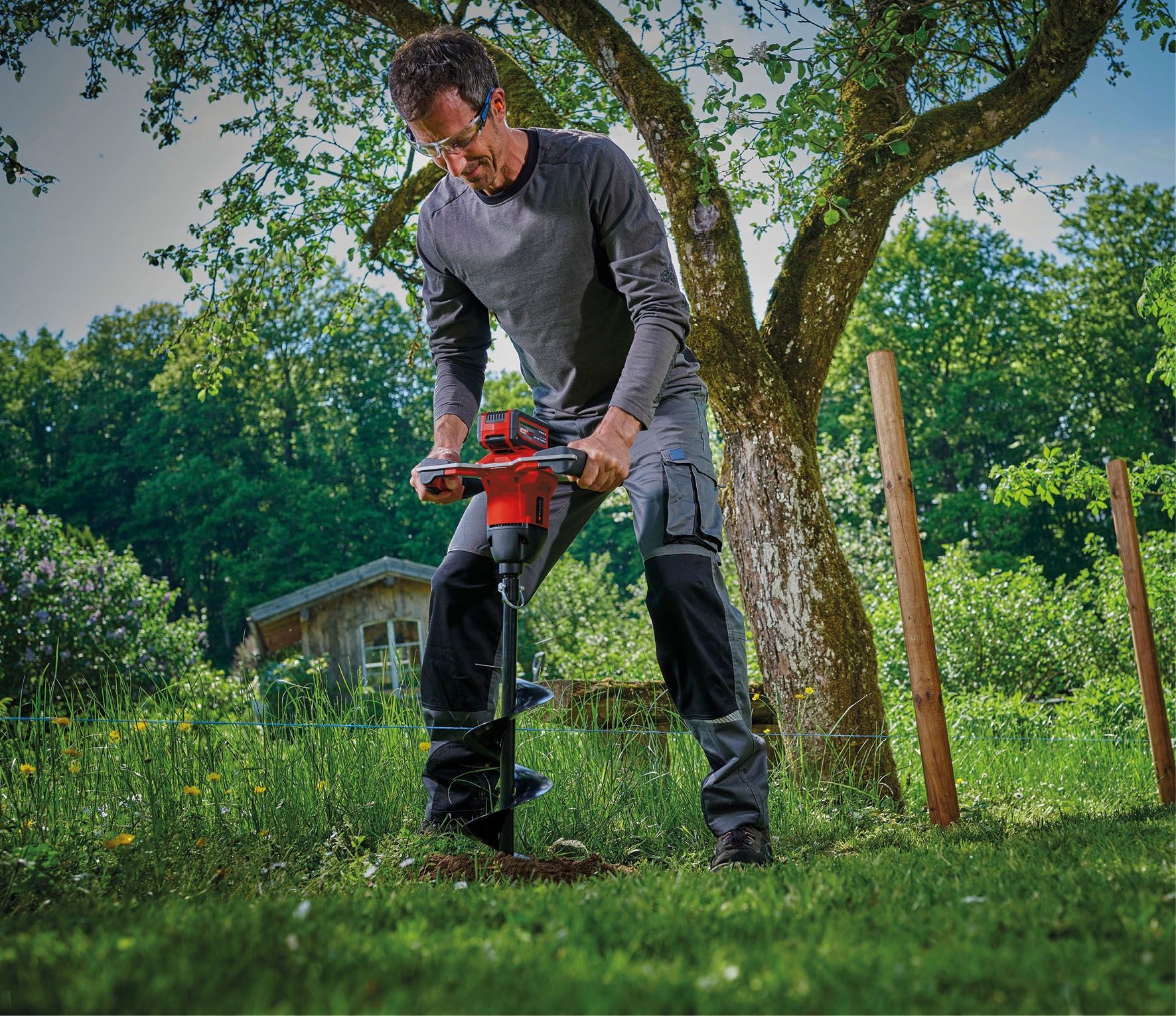 Einhell Erdbohrer »GP-EA 18/150 Li BL-Solo« ohne Akku