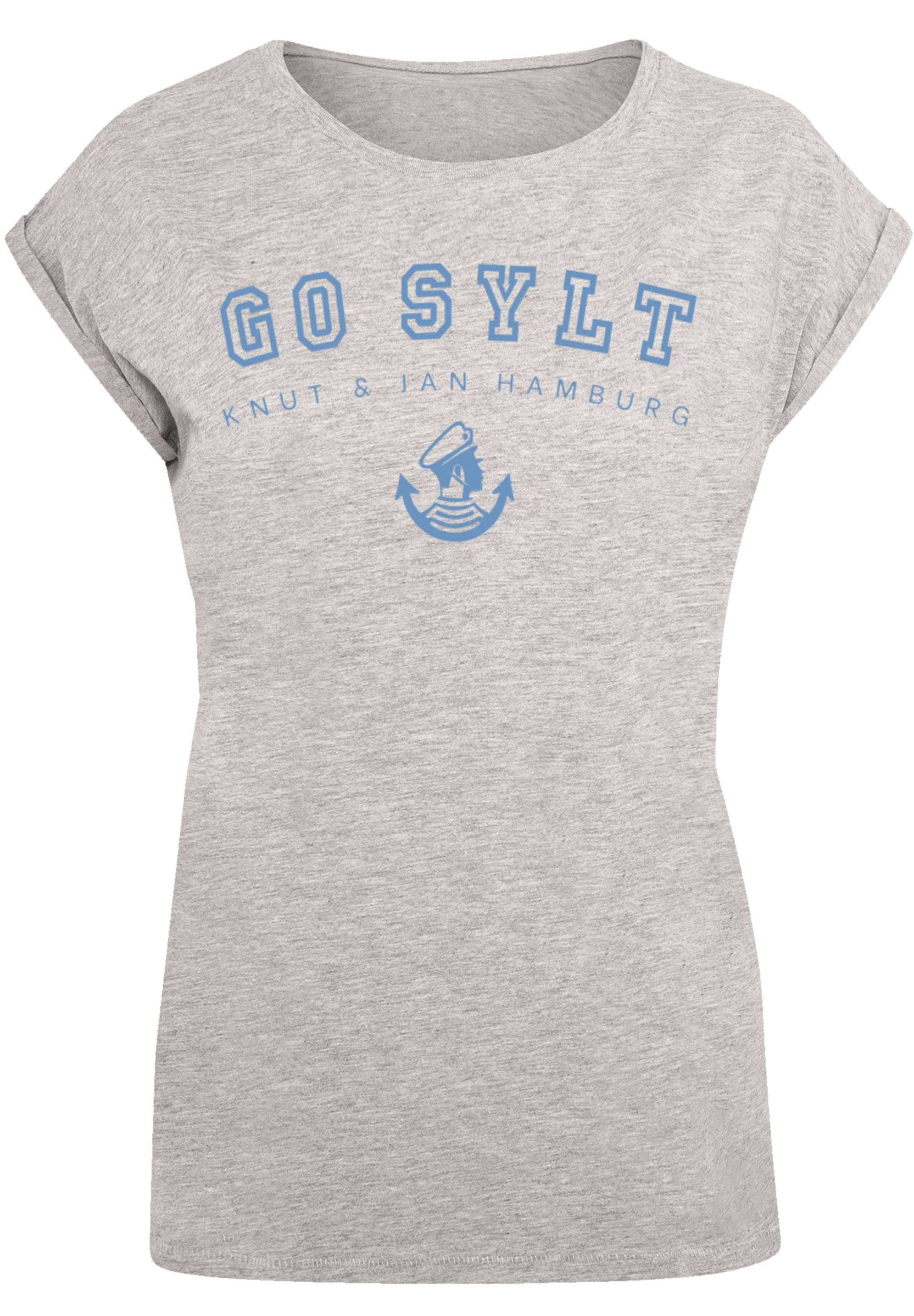 F4NT4STIC T-Shirt "PLUS SIZE Go Sylt", Print