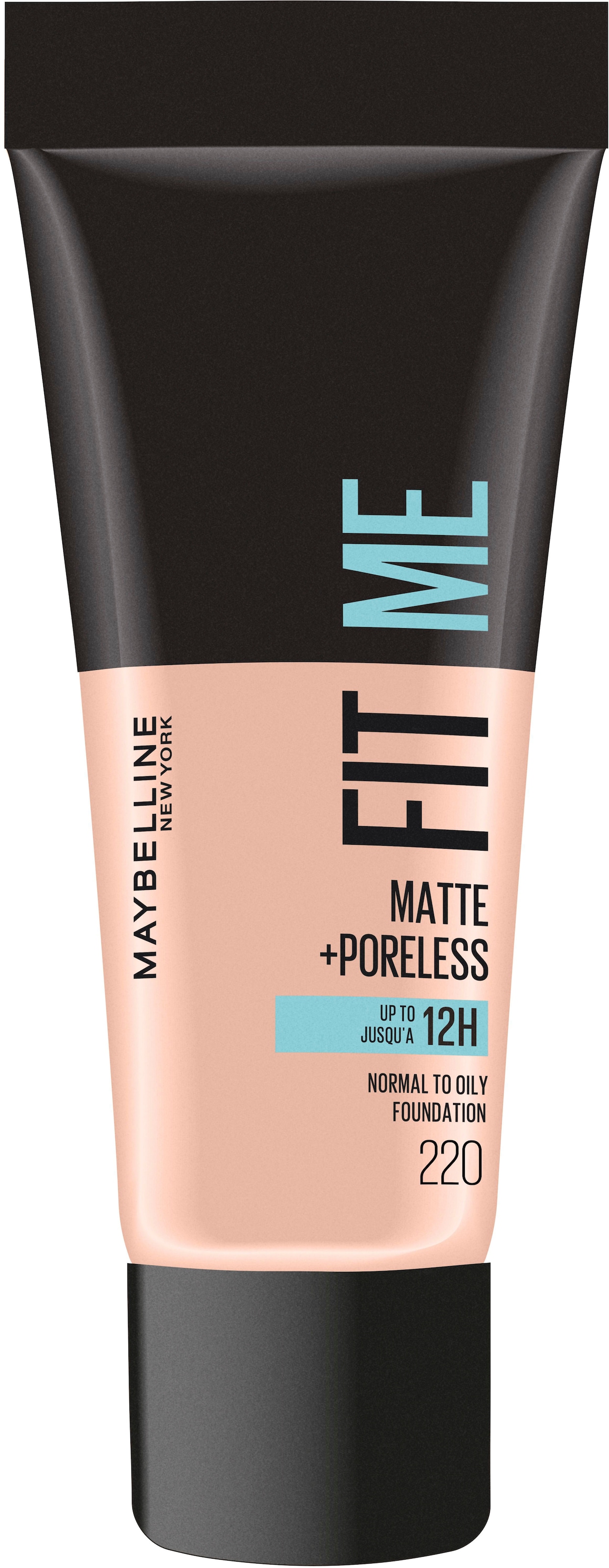 Foundation »Maybelline New York Fit Me! Matte + Poreless Make-Up«, mit langanhaltender...