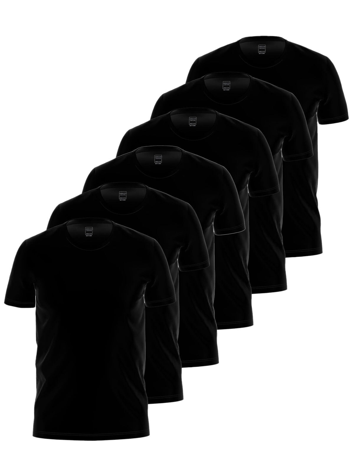 Ammann Unterhemd »6er Pack Shirt 1/2 Arm Day Modern / Close to you«