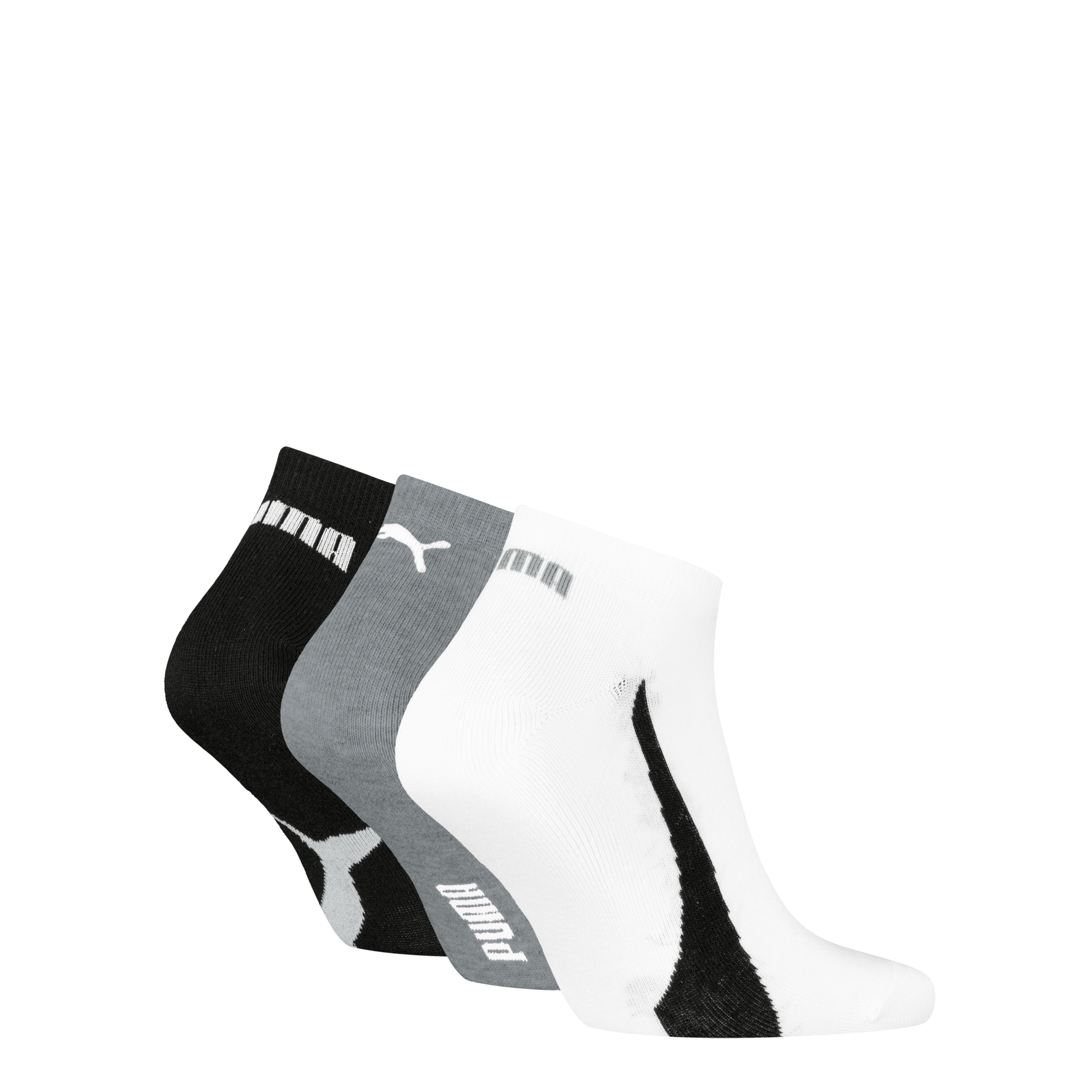 PUMA Sneakersocken "PUMA UNISEX LIFESTYLE SNEAKERS 3P" 3 Stk. tlg. Flache Z günstig online kaufen