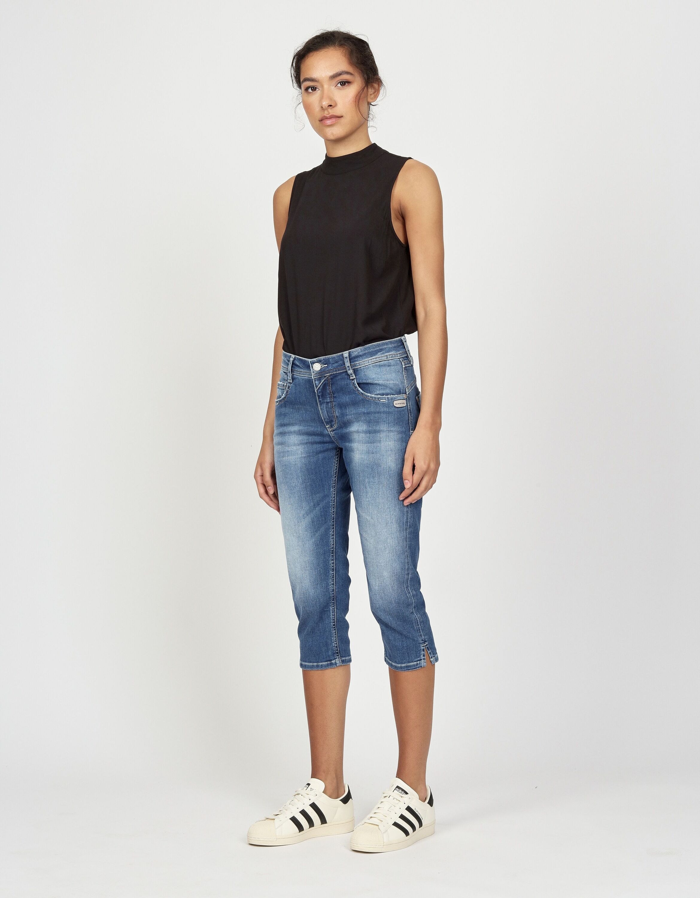 GANG 3/4-Jeans »94AMELIE CAPRI« mit Reißverschluss