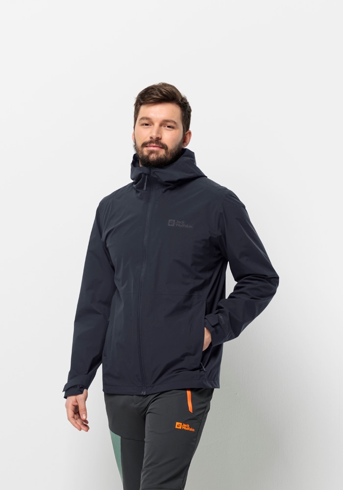 Jack Wolfskin Funktionsjacke "ROBURY 2L JKT M", mit Kapuze