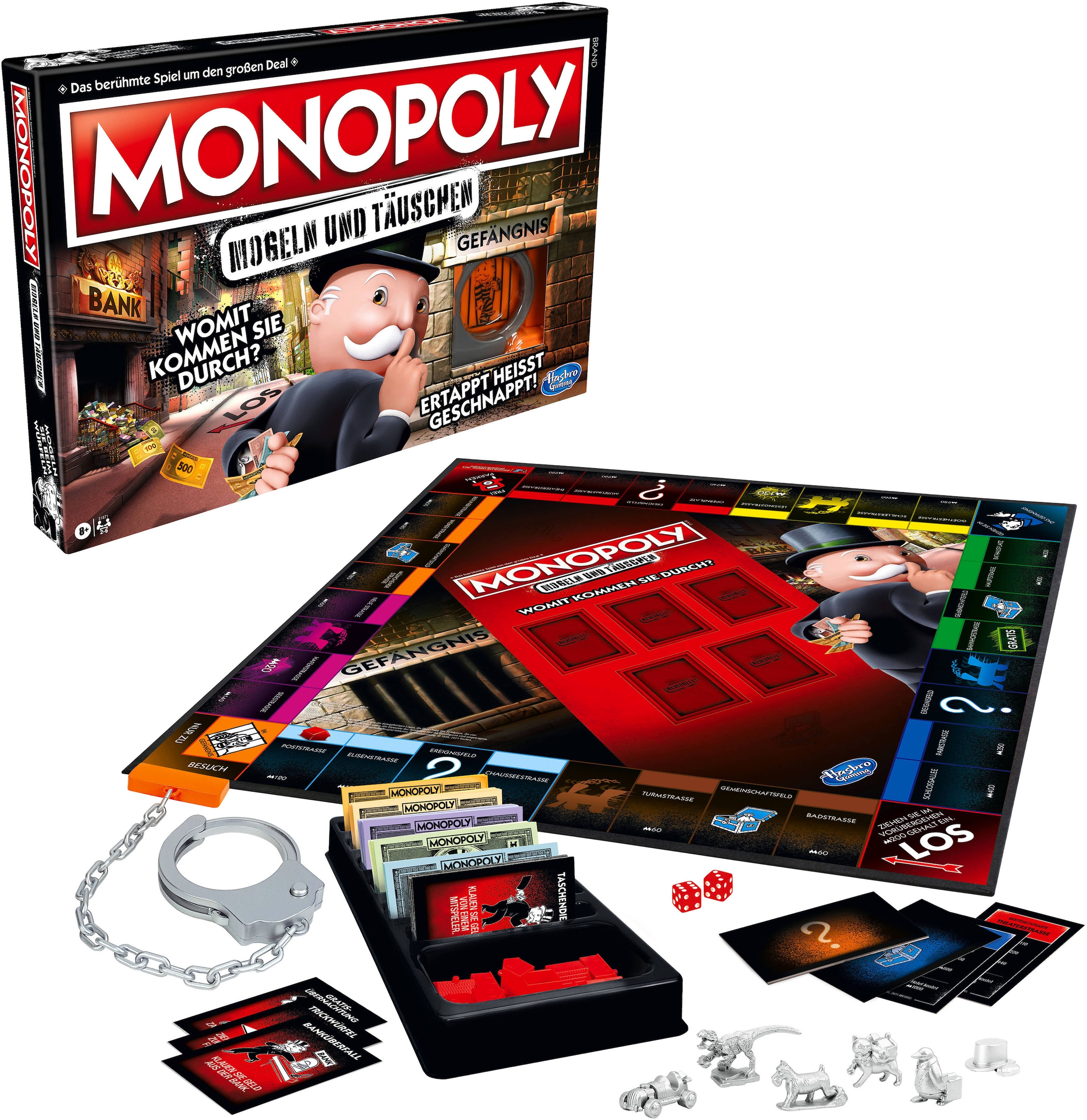 Hasbro Spiel »Monopoly Mogeln und Täuschen«, Made in Germany