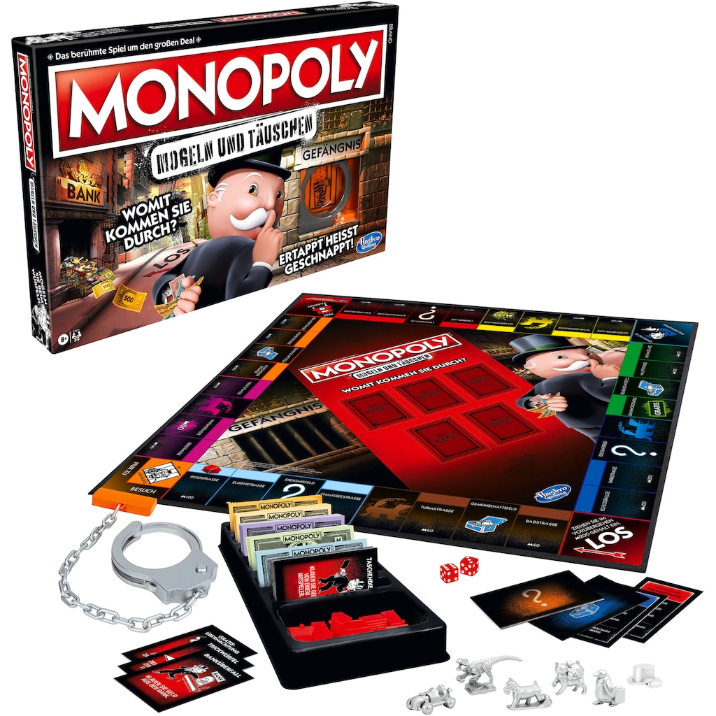 Hasbro Spiel »Monopoly Mogeln und Täuschen«, Made in Germany