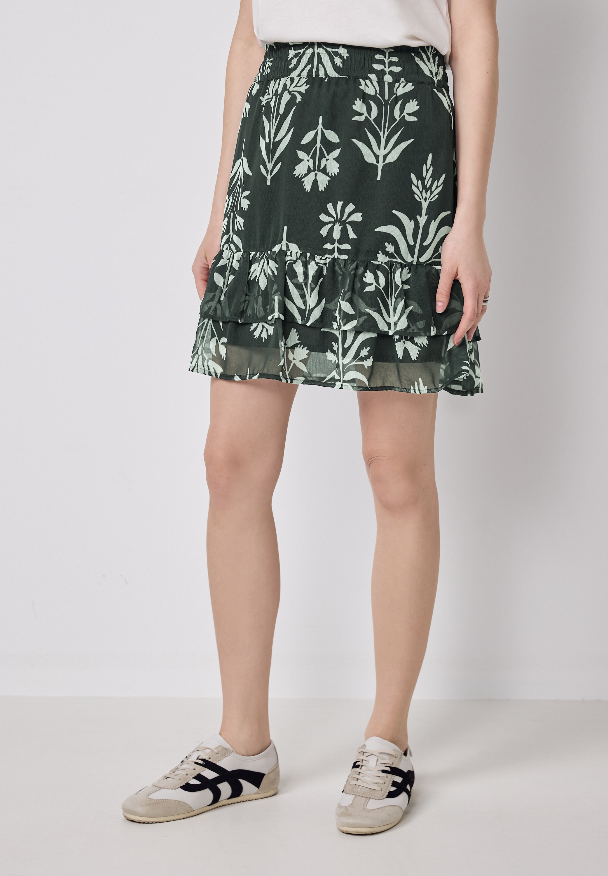 STREET ONE STUDIO Sommerrock, mit allover Blumenprint günstig online kaufen