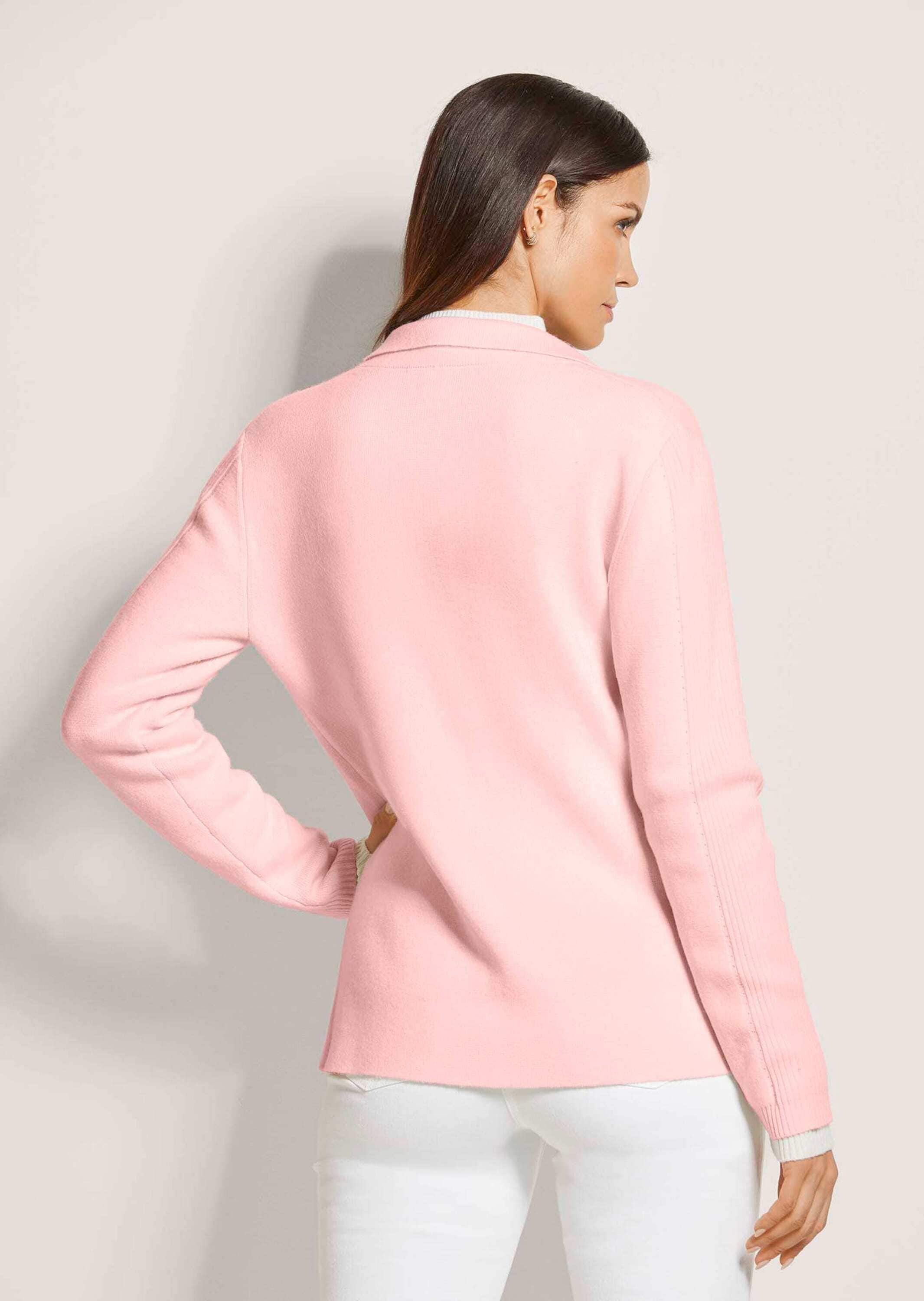 MADELEINE Strickjacke »Strickblazer Strickjacke aus Merinowolle und Kaschmir«