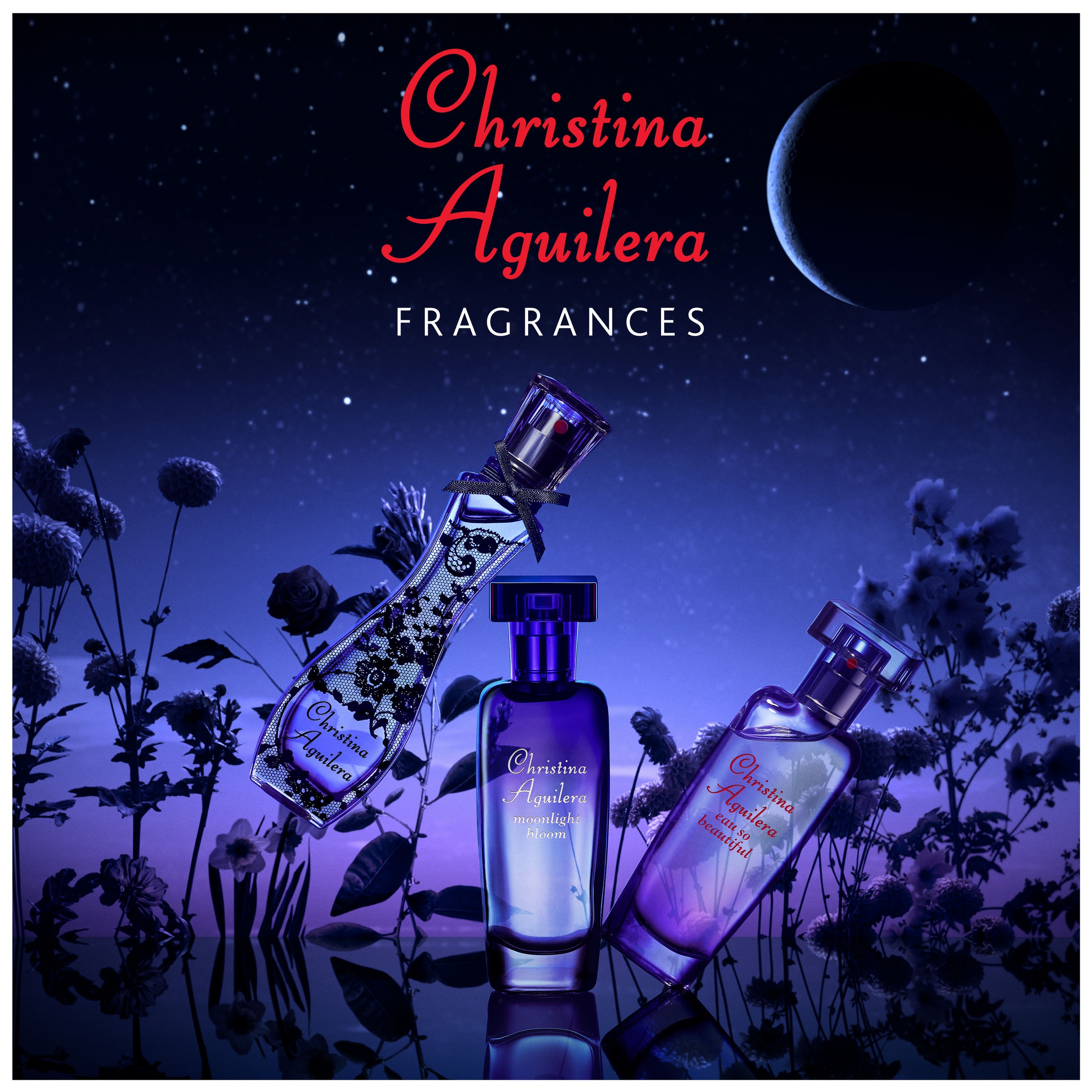 Christina Aguilera Eau de Parfum »MOONLIGHT BLOOM EDP« blumig-orientalische Duftnote