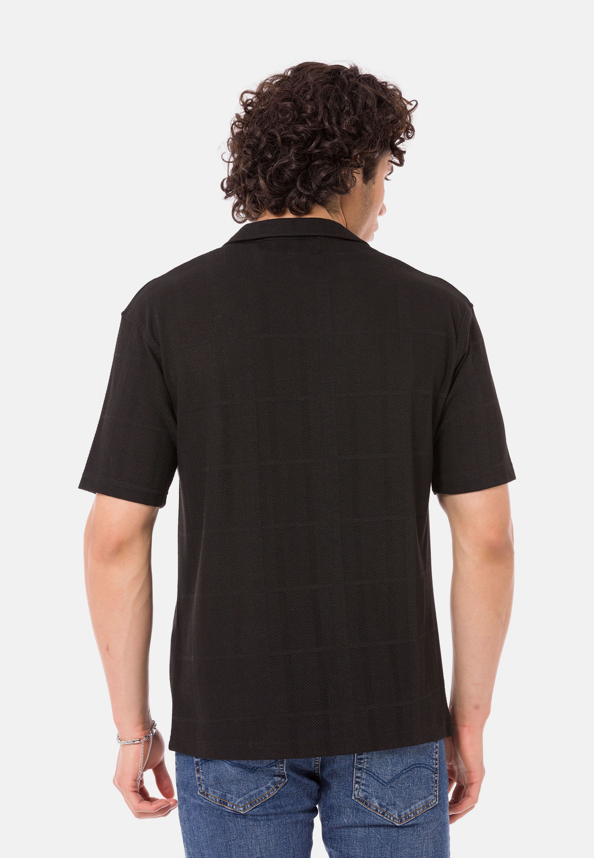 RedBridge Kurzarmhemd »Wrexham«, mit gewebter Struktur ▷ kaufen | BAUR