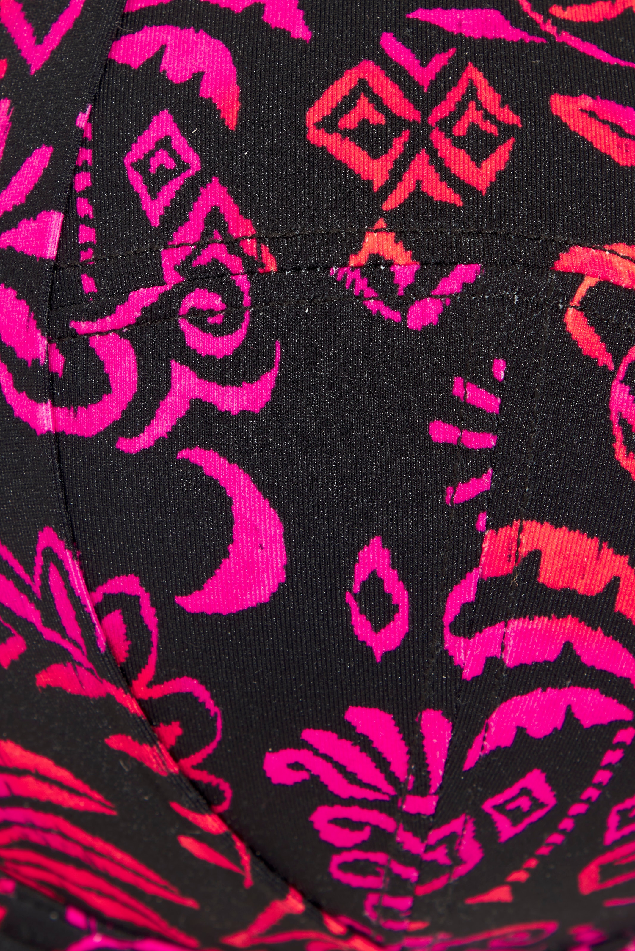 Buffalo Bügel-Bandeau-Bikini-Top »Paloma« im trendigen Palmenmotiv mit kontrastfarbenen Details