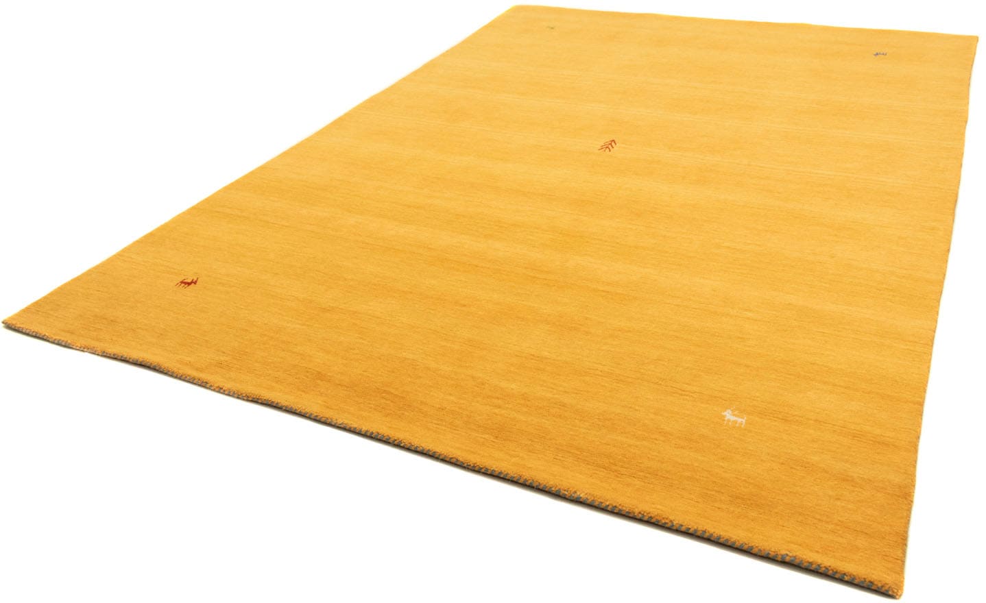 morgenland Wollteppich »Gabbeh Teppich Deluxe«, rechteckig, 15 mm Höhe