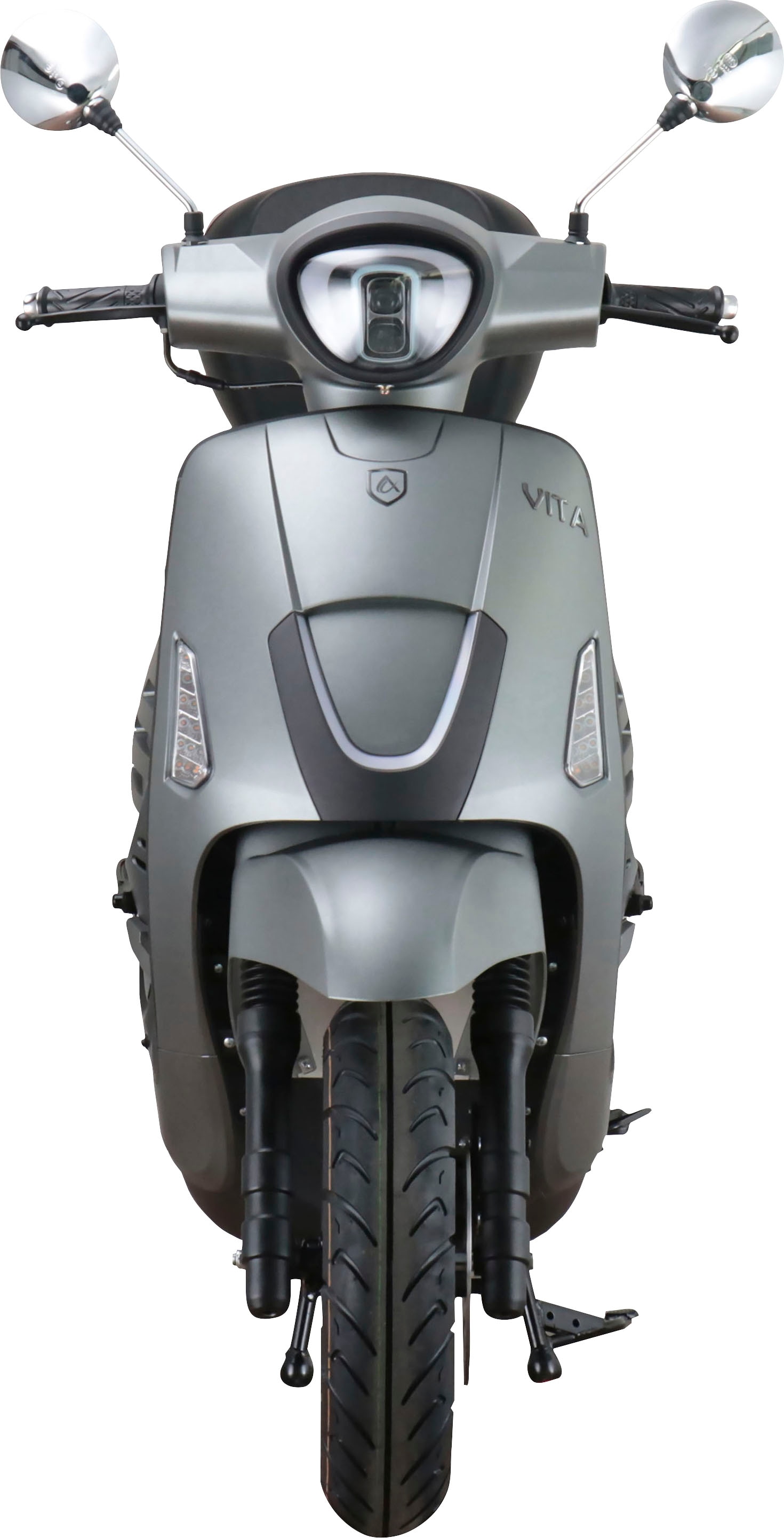 Alpha Motors Motorroller »Vita«, 50 cm³, 45 km/h, Euro 5, 2,99 PS, (mit Topcase), mit USB-Anschluss