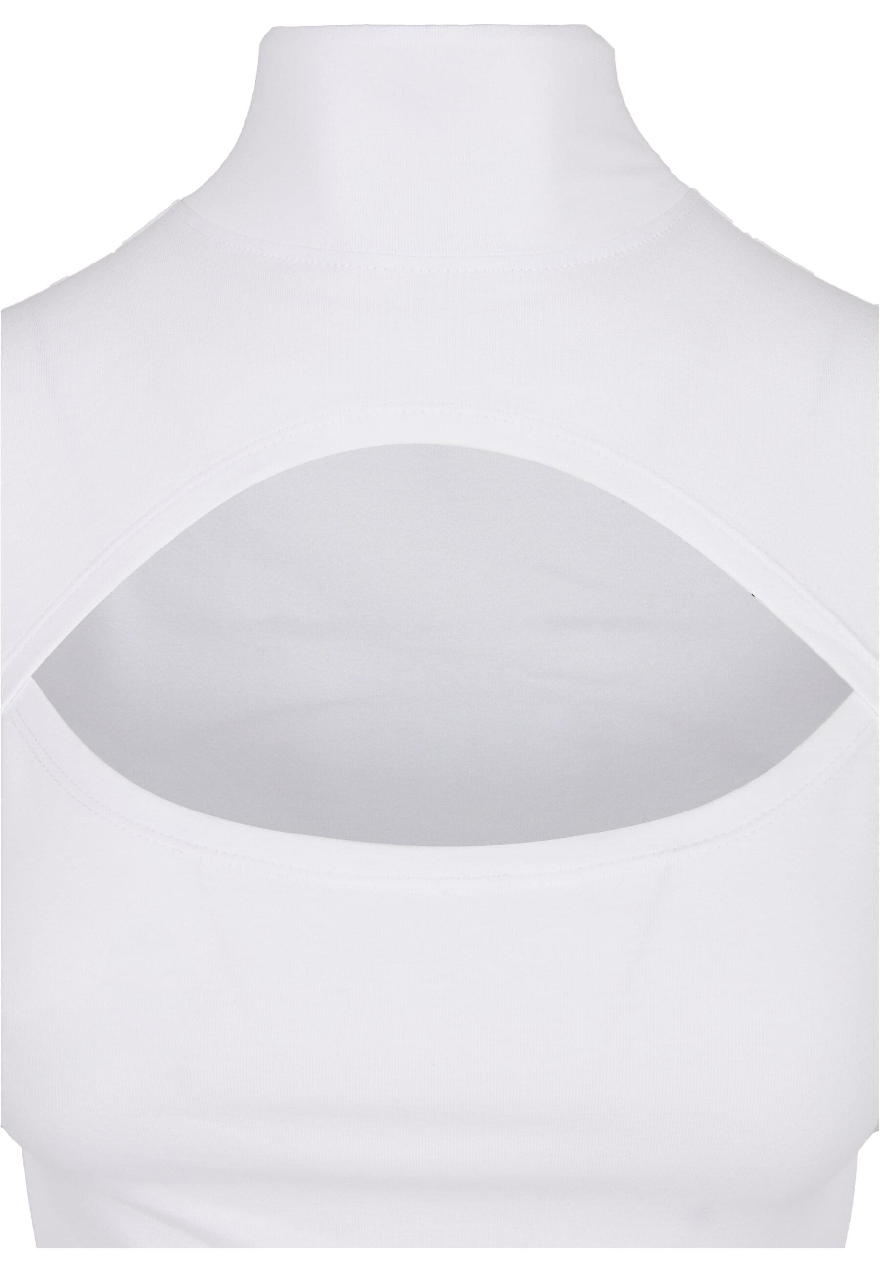 URBAN CLASSICS Langarmshirt »Urban Classics Damen Ladies Cut-Out Turtleneck Longsleeve«, (1 tlg.)