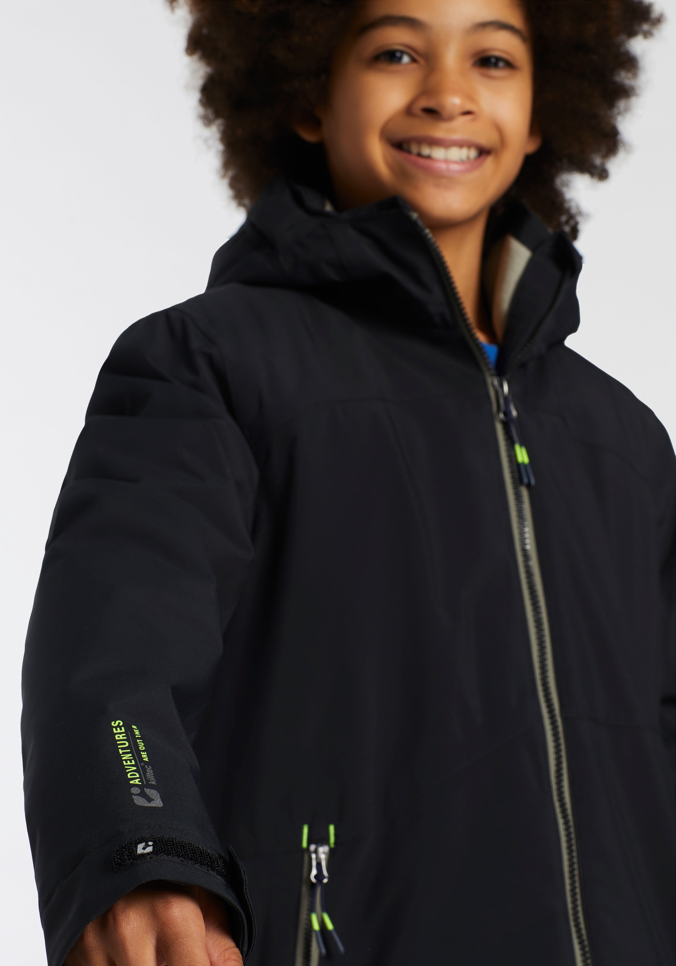 Killtec Funktionsjacke »KOW 369 BYS JCKT«, mit Kapuze, für Kinder