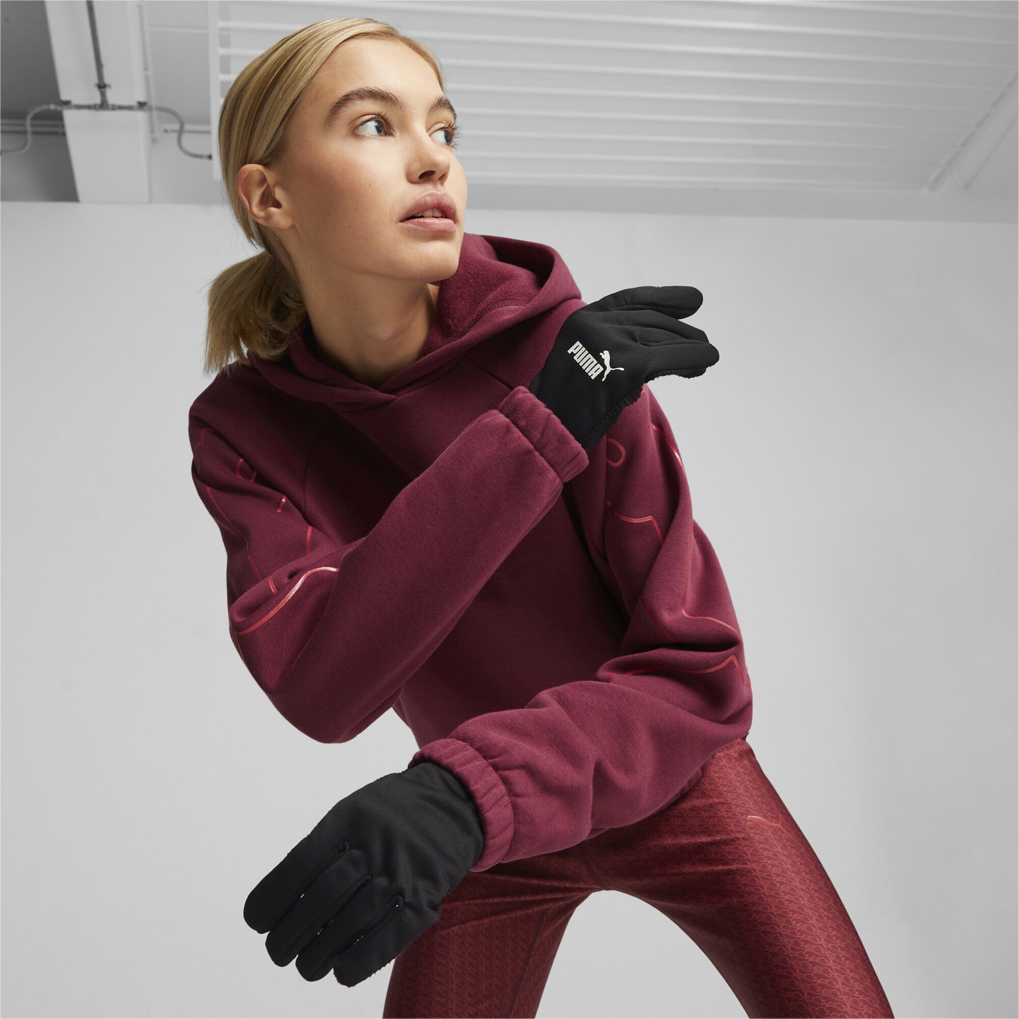 PUMA Laufhandschuhe »Essentials Fleece Handschuhe Erwachsene«