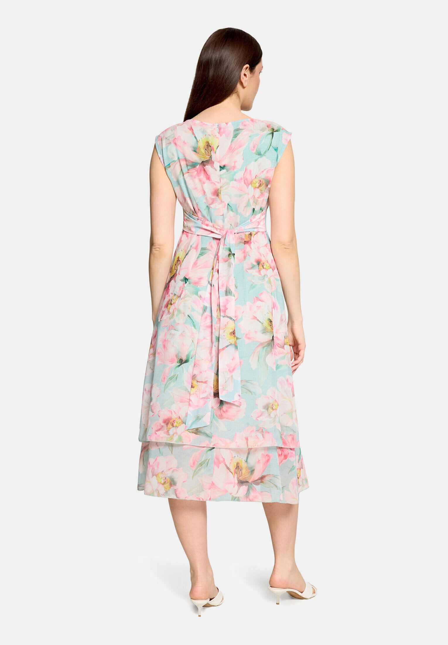 Betty Barclay Chiffonkleid »Damen mit Bindegürtel« Ohne Tasche