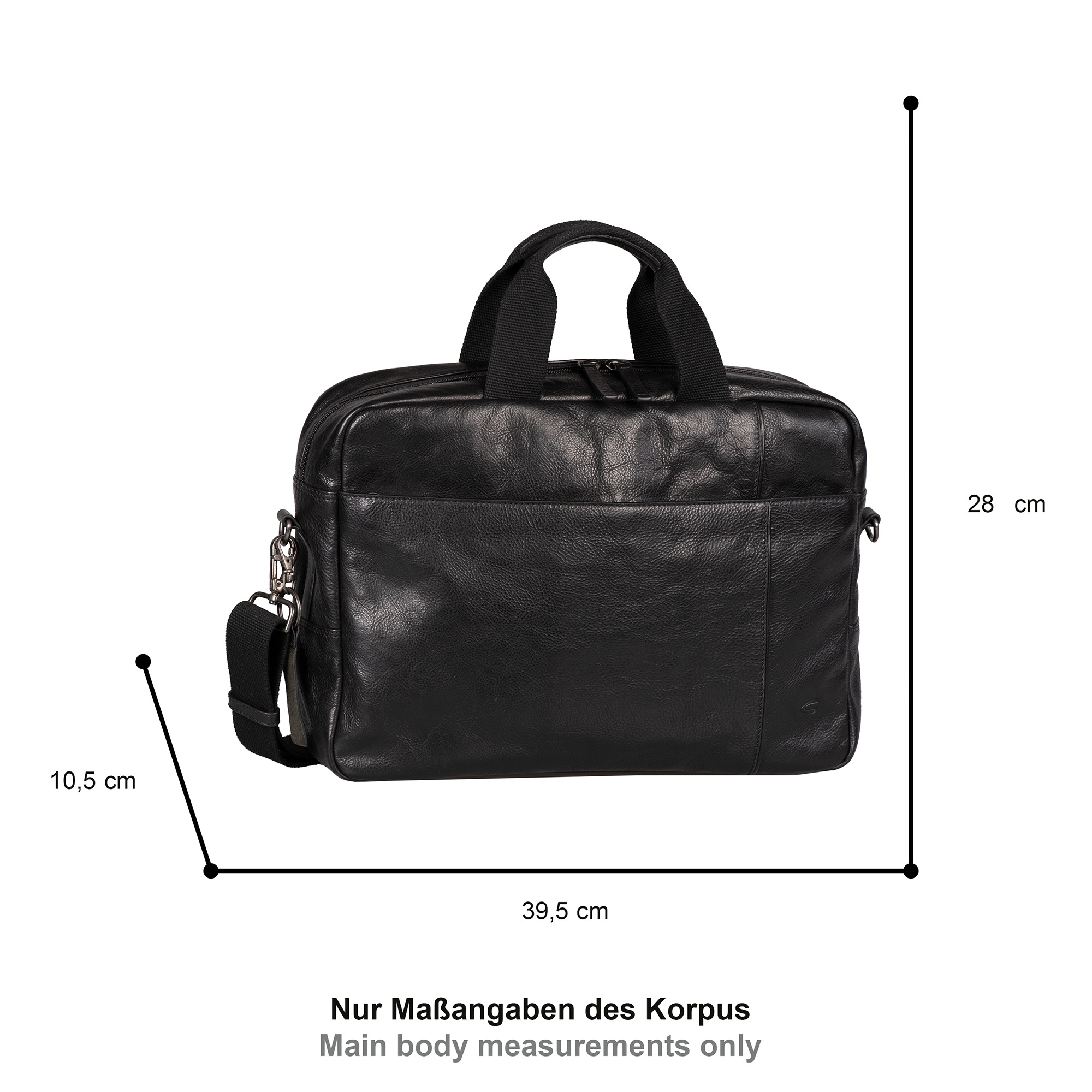 camel active Aktentasche "Pine" aus pflanzlich gegerbtem Rindsleder im kern günstig online kaufen