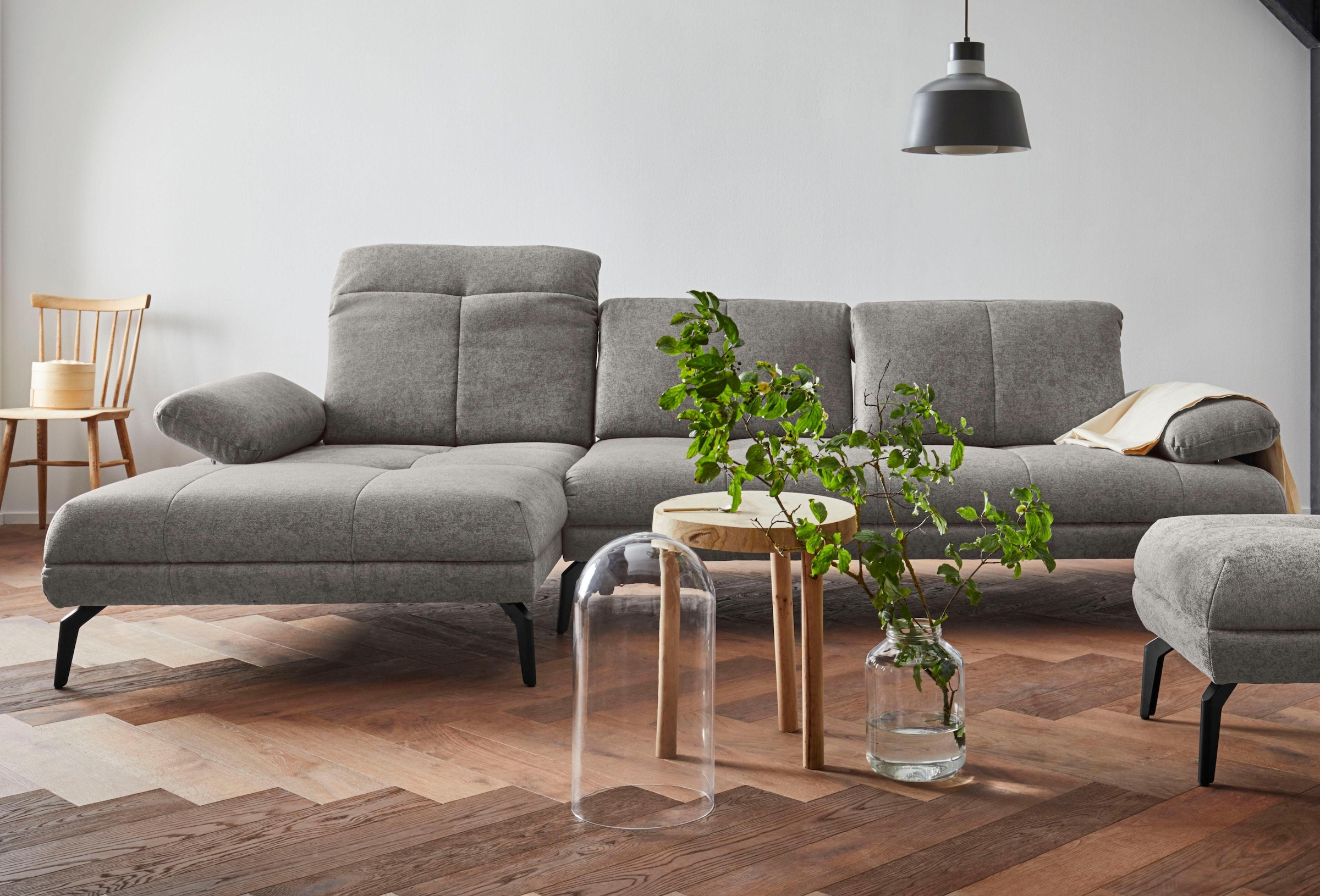 andas Ecksofa "Stenlille Muktifunktionssofa, L-Form", incl. Sitztiefen-, Ko günstig online kaufen
