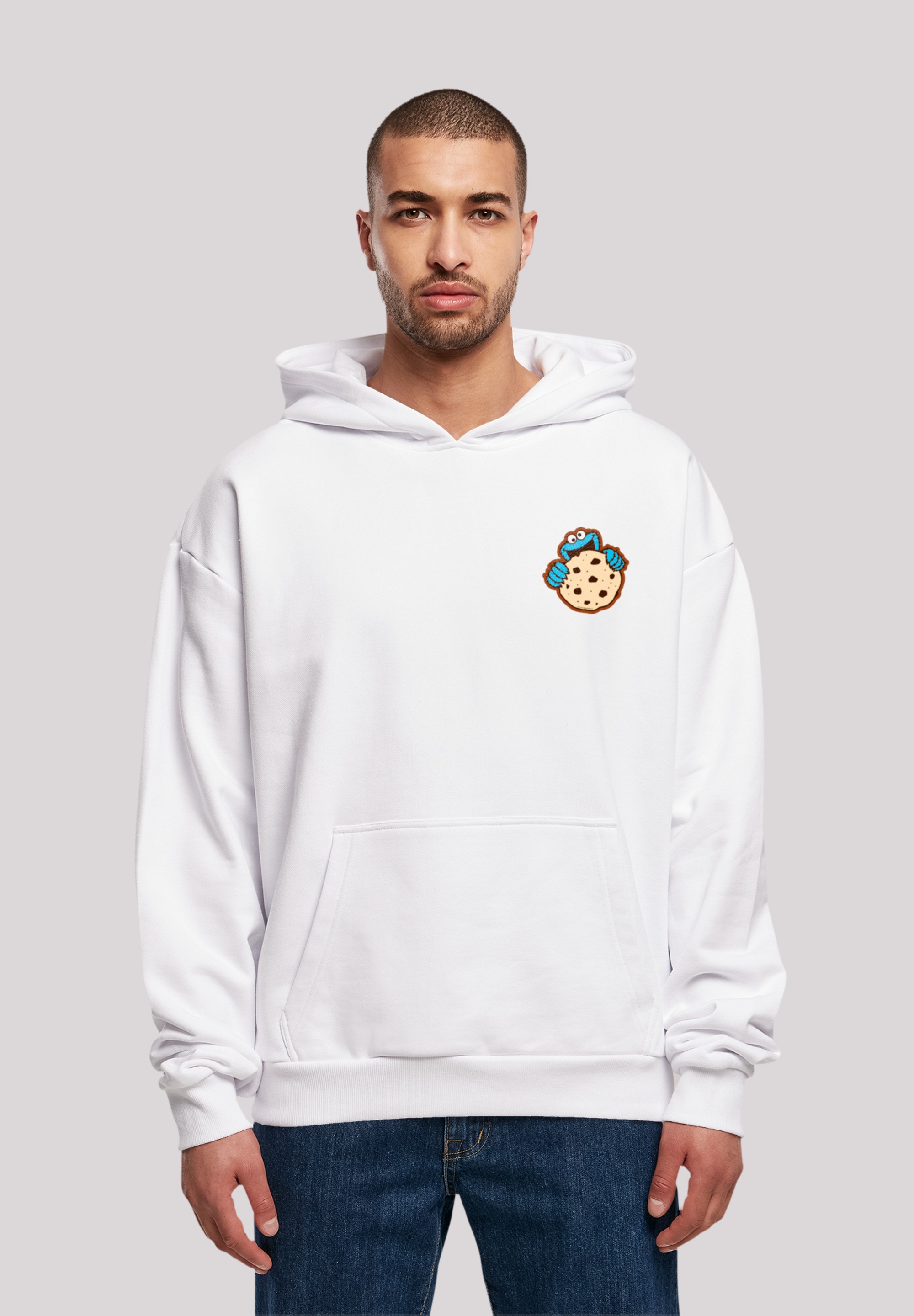 F4NT4STIC Kapuzenpullover »Sesamstraße Chocolate Cookie«, Premium Qualität