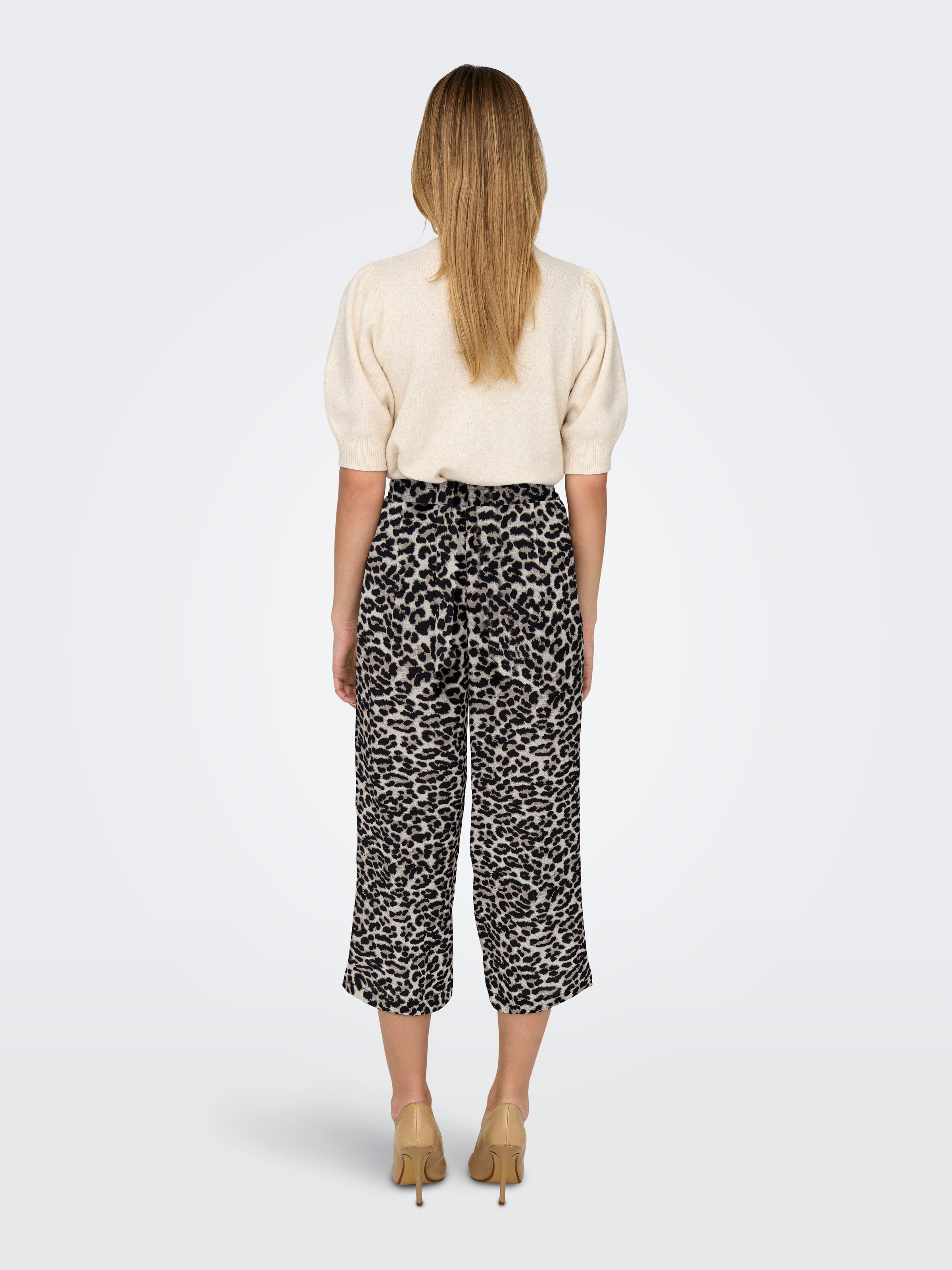 ONLY Palazzohose »ONLWINNER PALAZZO CULOTTE PANT NOOS PTM«, in uni oder gestreiftem Design