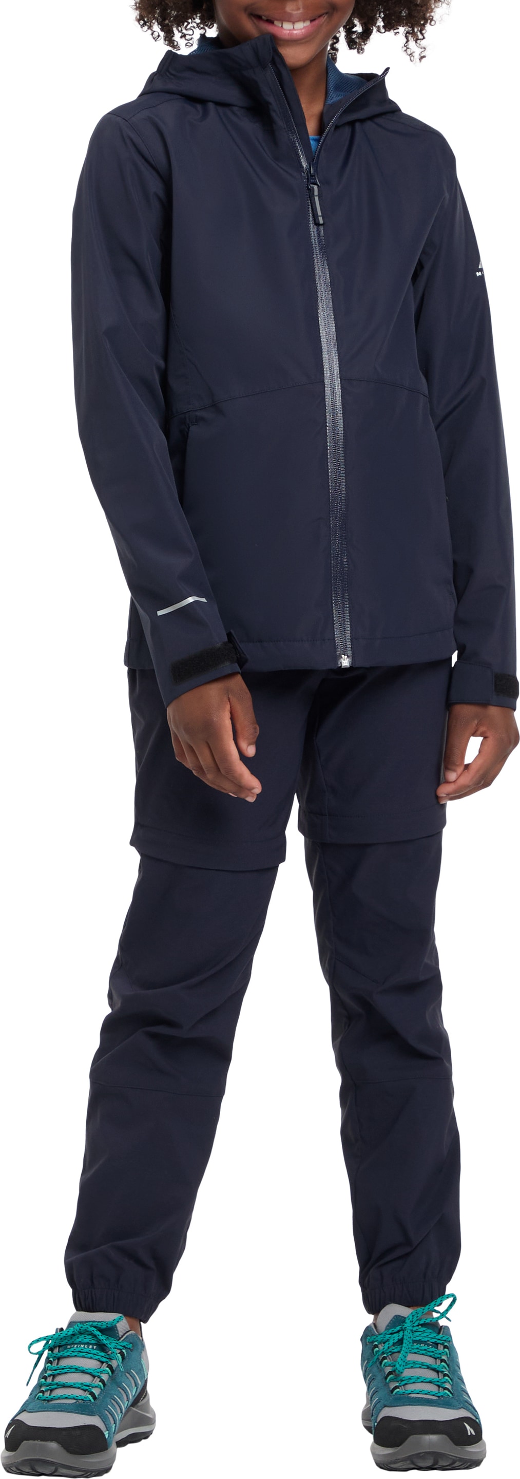 McKINLEY Outdoorjacke »MÄ.-FUNKTIONS-JACKE ALLALIN LT G« mit AQUAMAX-Technologie, mit Netzfutter, mit Kinnschutz