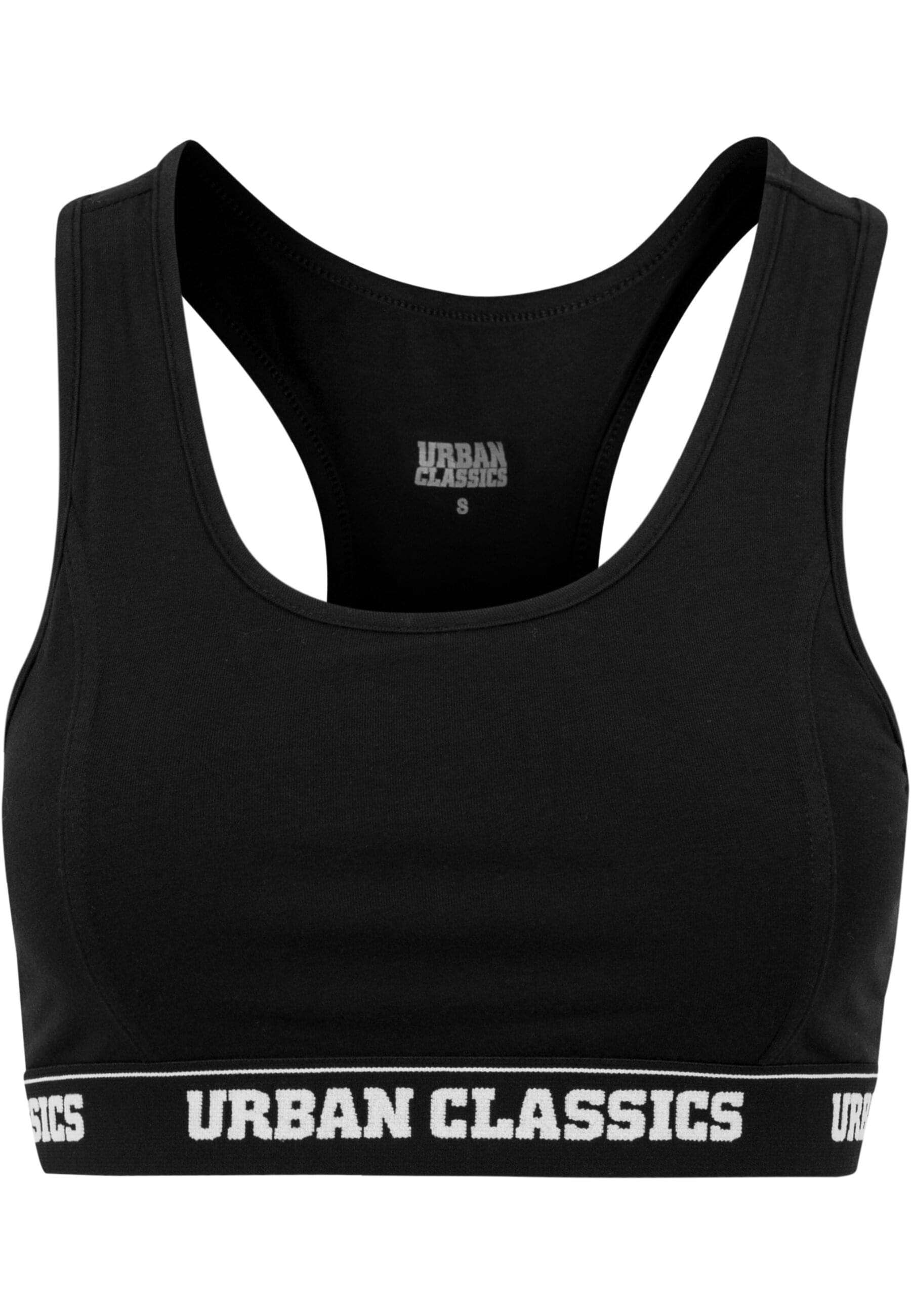 T-Shirt-BH »Urban Classics Damen Ladies Logo Bra«