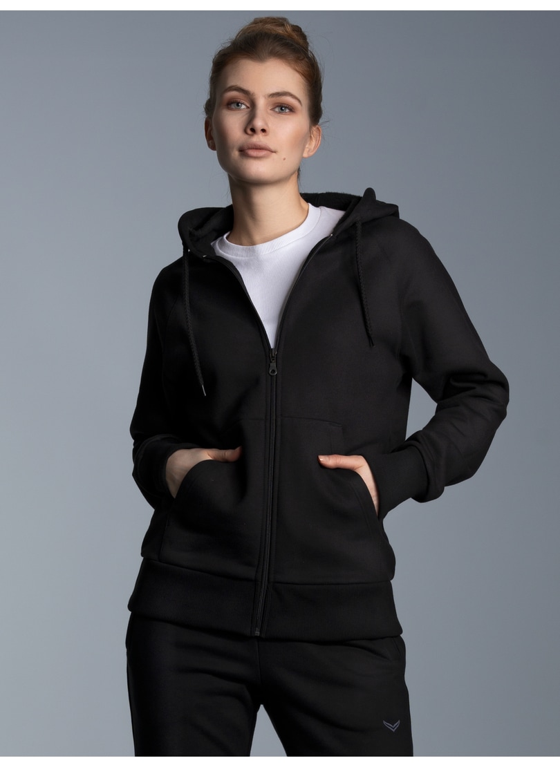 Trigema Sweatjacke "TRIGEMA Sweatjacke mit Kapuze" 1 Stk.