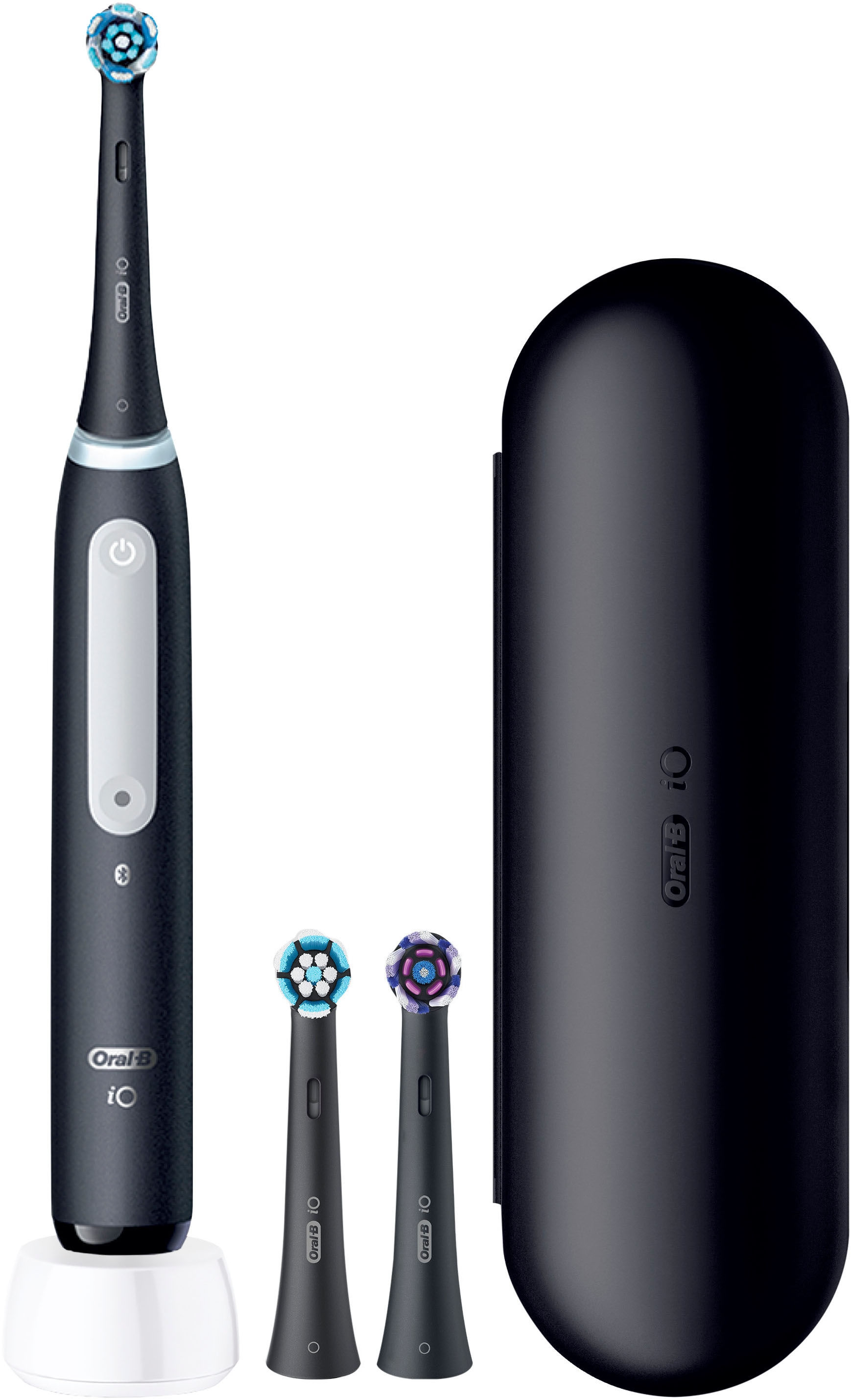 Oral-B Elektrische Zahnbürste »iO Series 3«, 3 St. Aufsteckbürsten, Geschenkedition, Magnet-Technologie, Reise-Etui