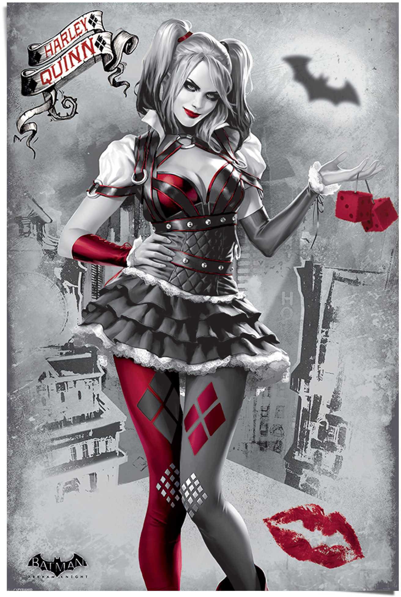 Reinders Poster "Batman Harley Quinn" 1 Stk. tlg. günstig online kaufen