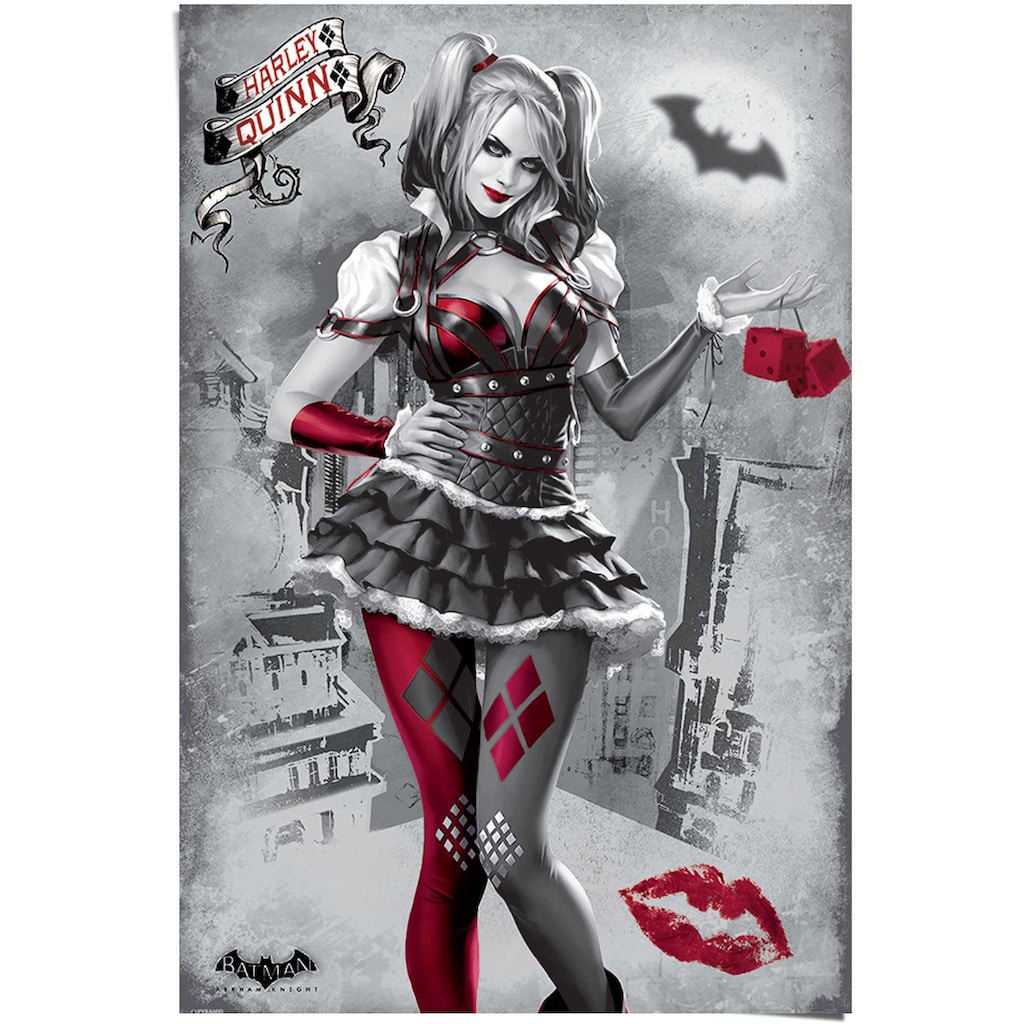 Reinders! Poster »Batman Harley Quinn«, (1 St.)