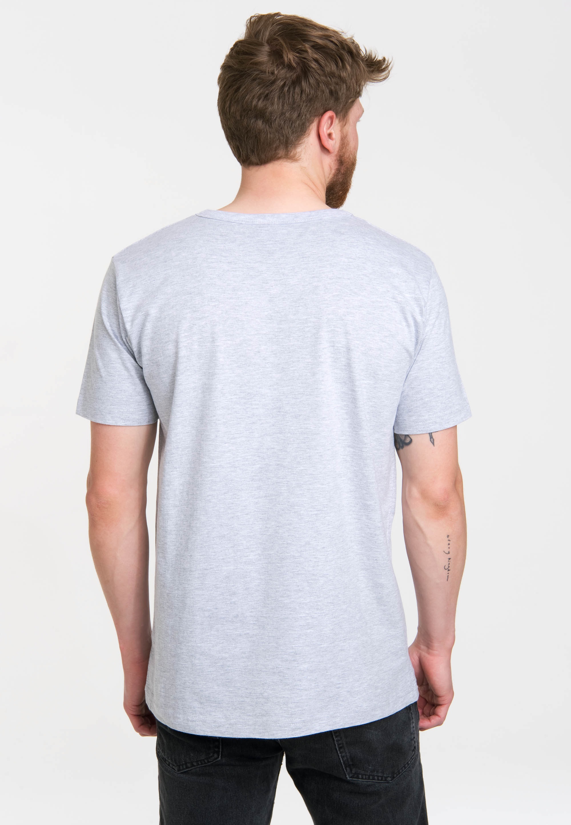 LOGOSHIRT T-Shirt »Boba Fett - Krieg der Sterne«, mit kultigem Frontprint
