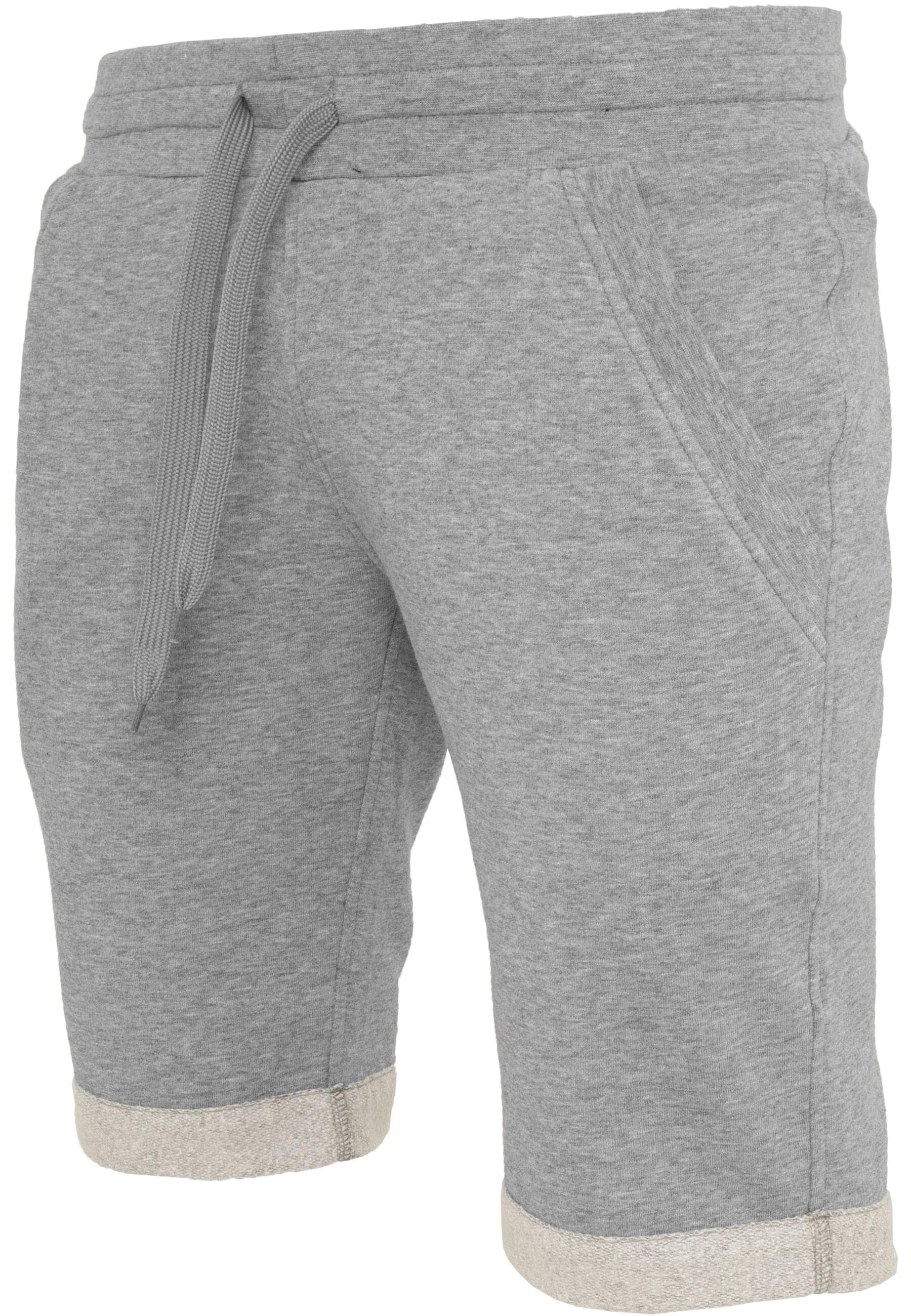 URBAN CLASSICS Stoffhose »Urban Classics Herren Light Turnup Sweatshorts«, (1 tlg.)