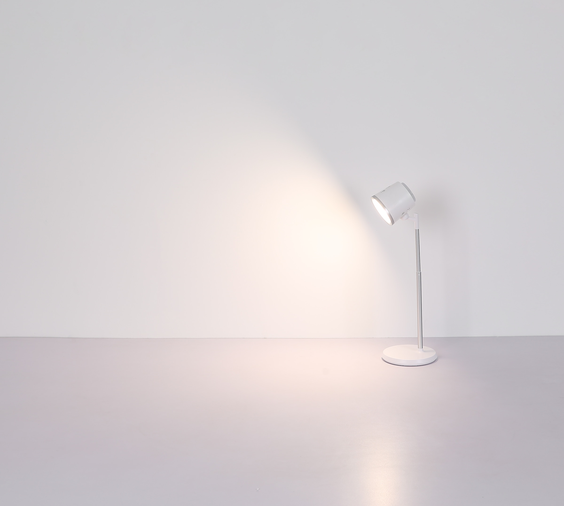GLOBO LIGHTING LED Tischleuchte »MEEYA«, Leuchtmittel LED-Modul | LED fest integriert, Tischlampe/Arbeitszimmer/Bürotischleuchte/weiß/Touch Ein/Aus