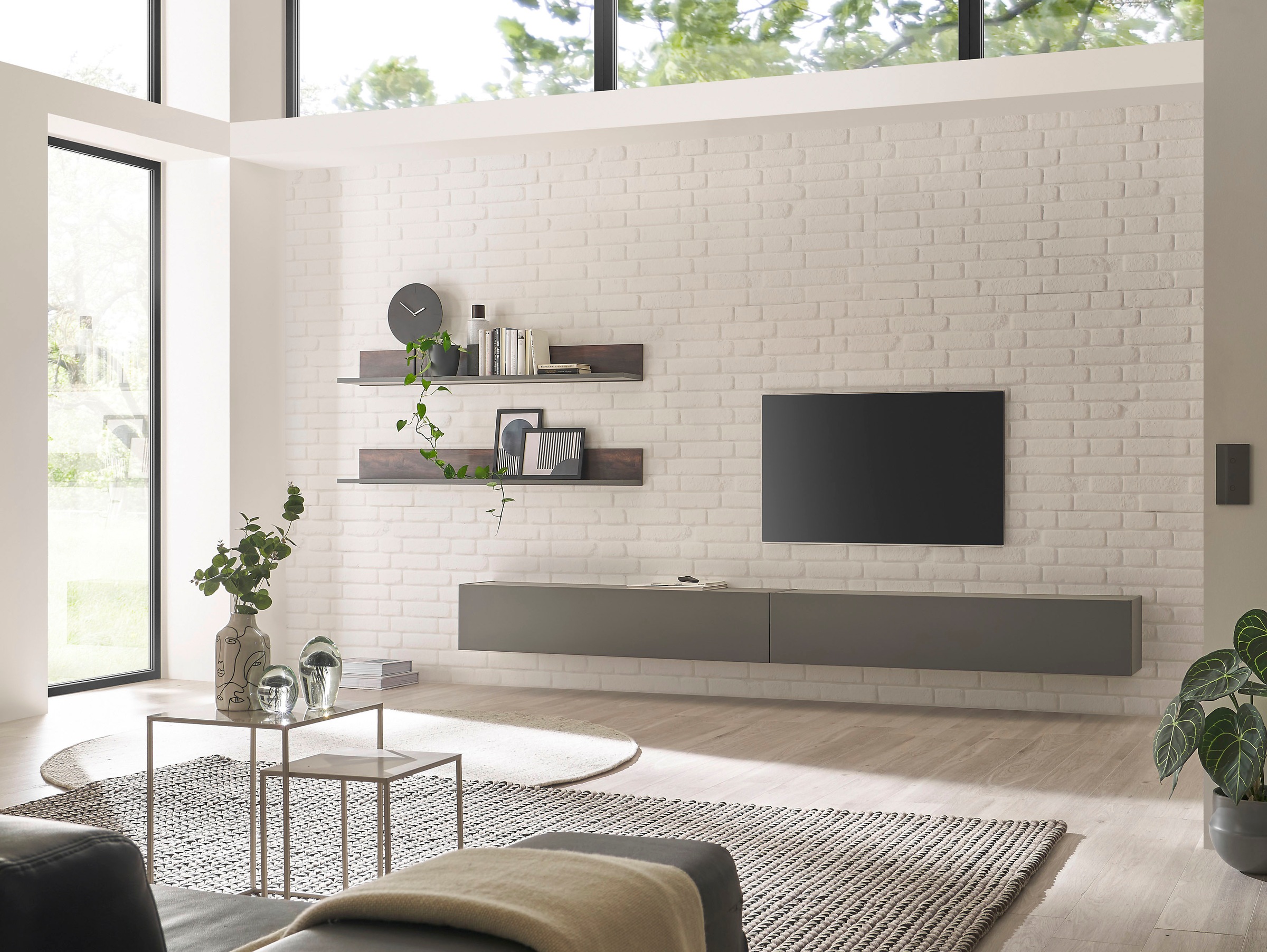 INOSIGN Schrank-Set »LARGO«, (Set, 4 St.), Klappen mit Push to open-Funktion