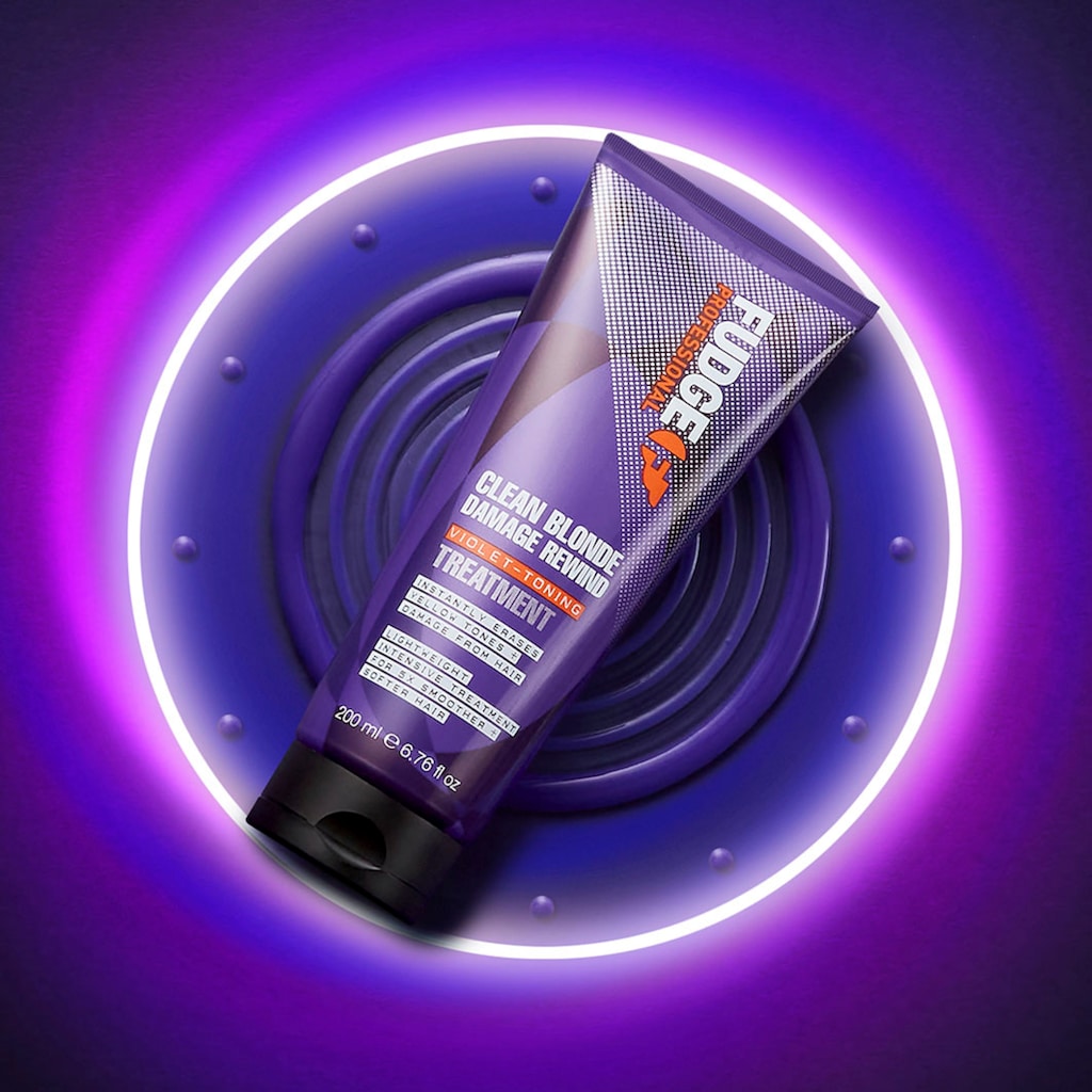 Fudge Haarkur »Clean Blonde Damage Rewind Violet-Toning Treatment«