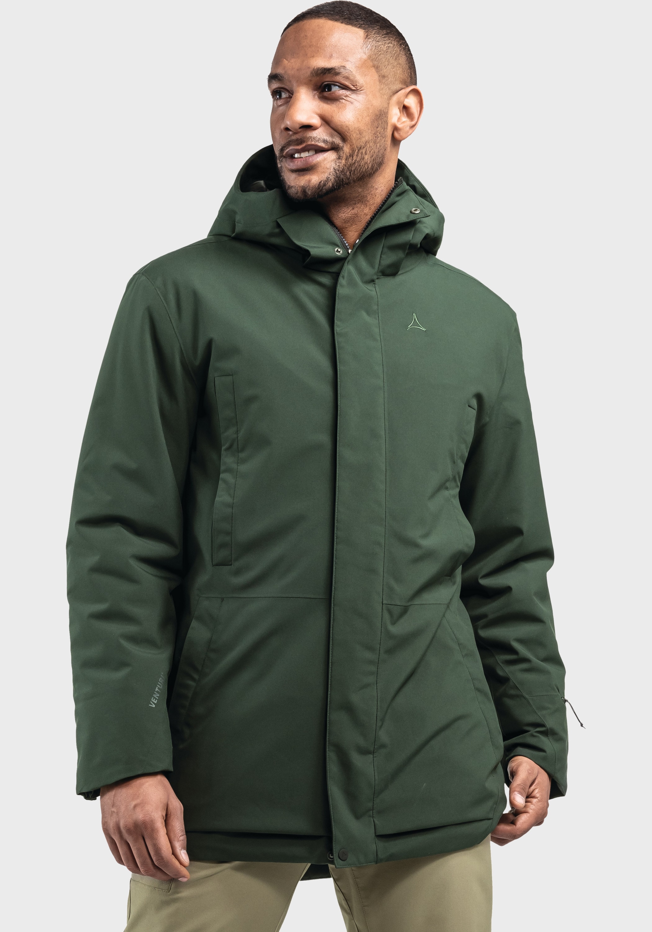 Schöffel Langjacke »Urban Ins Parka Style Crivat MNS«, mit Kapuze