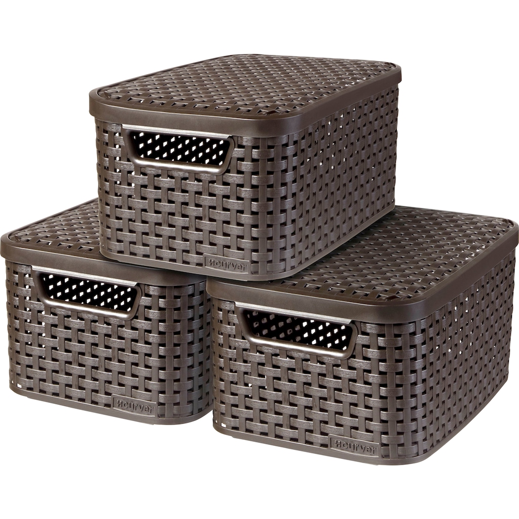 Curver Organizer »Style Box S«, (Set, 3 St.)