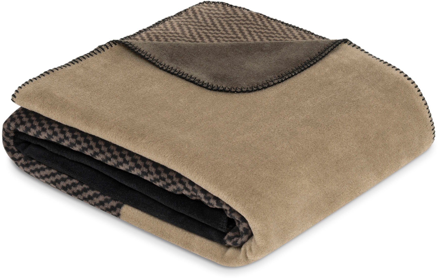 bugatti Wohndecke "Wohndecke bugatti" mit modernem Patchwork-Design günstig online kaufen
