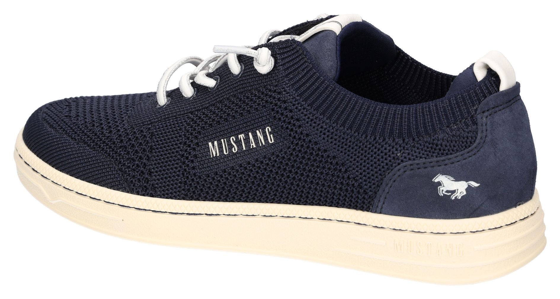 Mustang Shoes Slip-On Sneaker,Slipper, Sommerschuh mit Strickbündchen