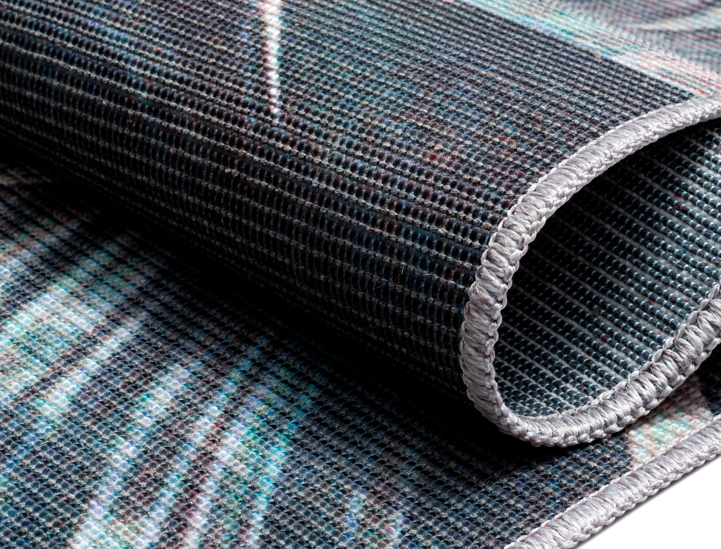 Myflair Möbel & Accessoires Teppich »Luc«, rechteckig, 10 mm Höhe, bedruckt, Federn, modernes Design, In- & Outdoor geeignet, waschbar