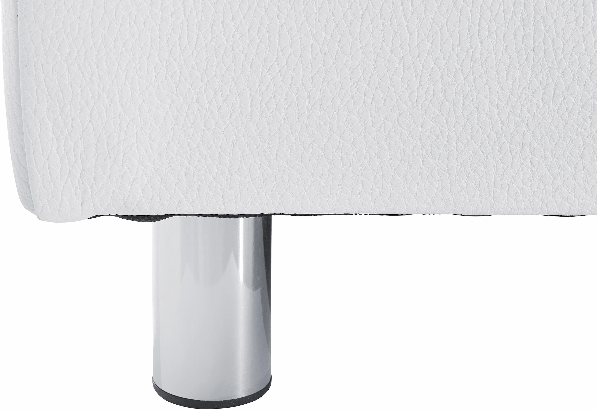 INOSIGN Ecksofa »Jamie, modern und elegant, Fußhöhe 9cm, L-Form,«, wahlweise mit Bettfunktion