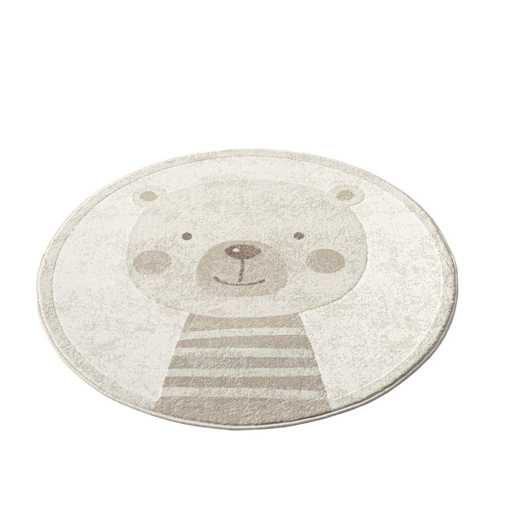 Carpet City Kinderteppich "MARA710" rund 11 mm Höhe Kinderzimmer, Kurzflor, günstig online kaufen